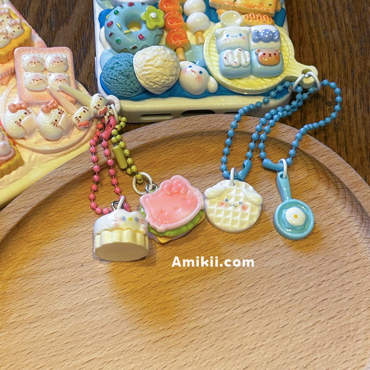 Hello Kitty/Cinnamoroll Food Decoden Cream Phone Case iPhone Samsung