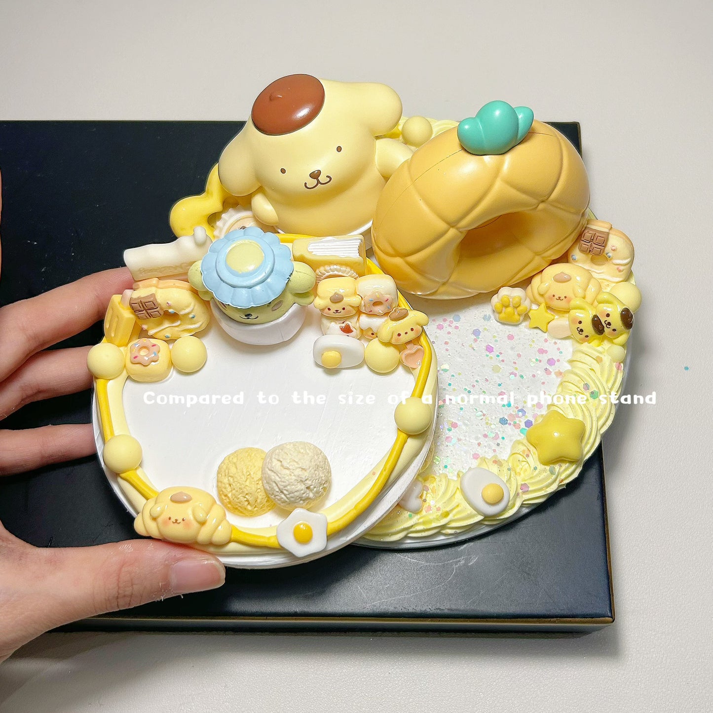 Sanrio Pompom Purin and Melody phone stand / iPad stand