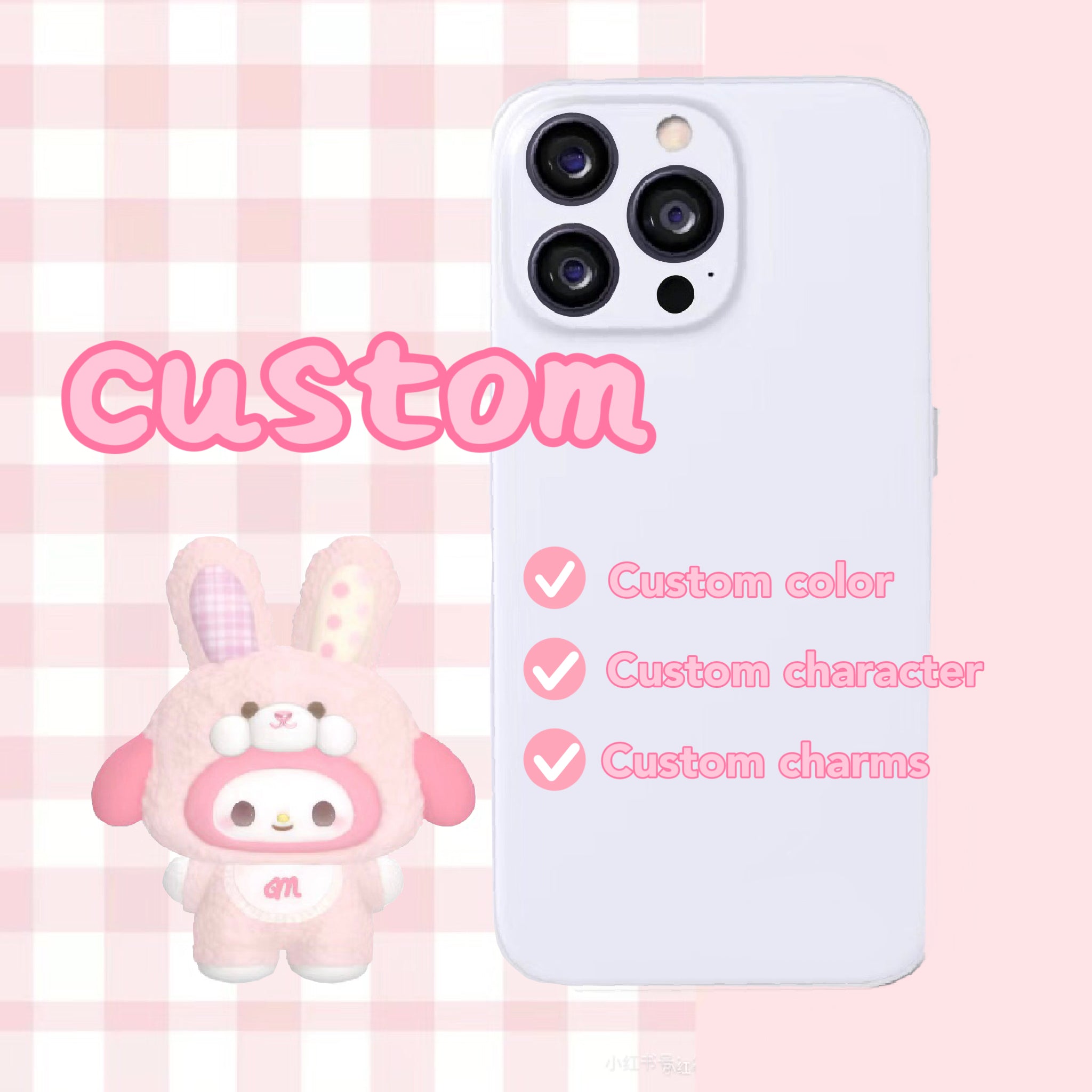 Customized Decoden Phone Case (can be made any phone style and model ) –  Amikii