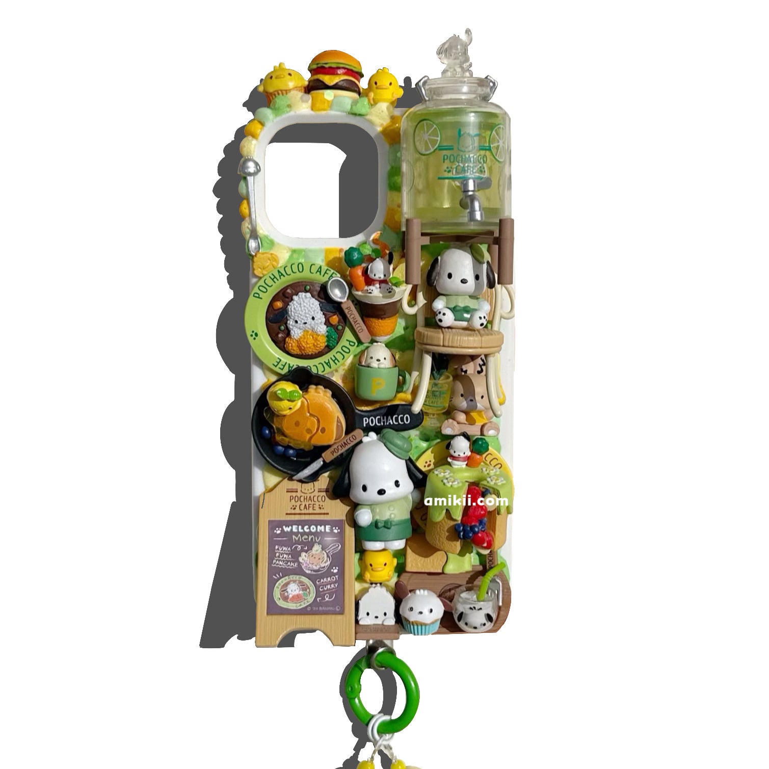 Limited edition】Rement Pochacco food Decoden Cream Phone Case iPhone –  Amikii