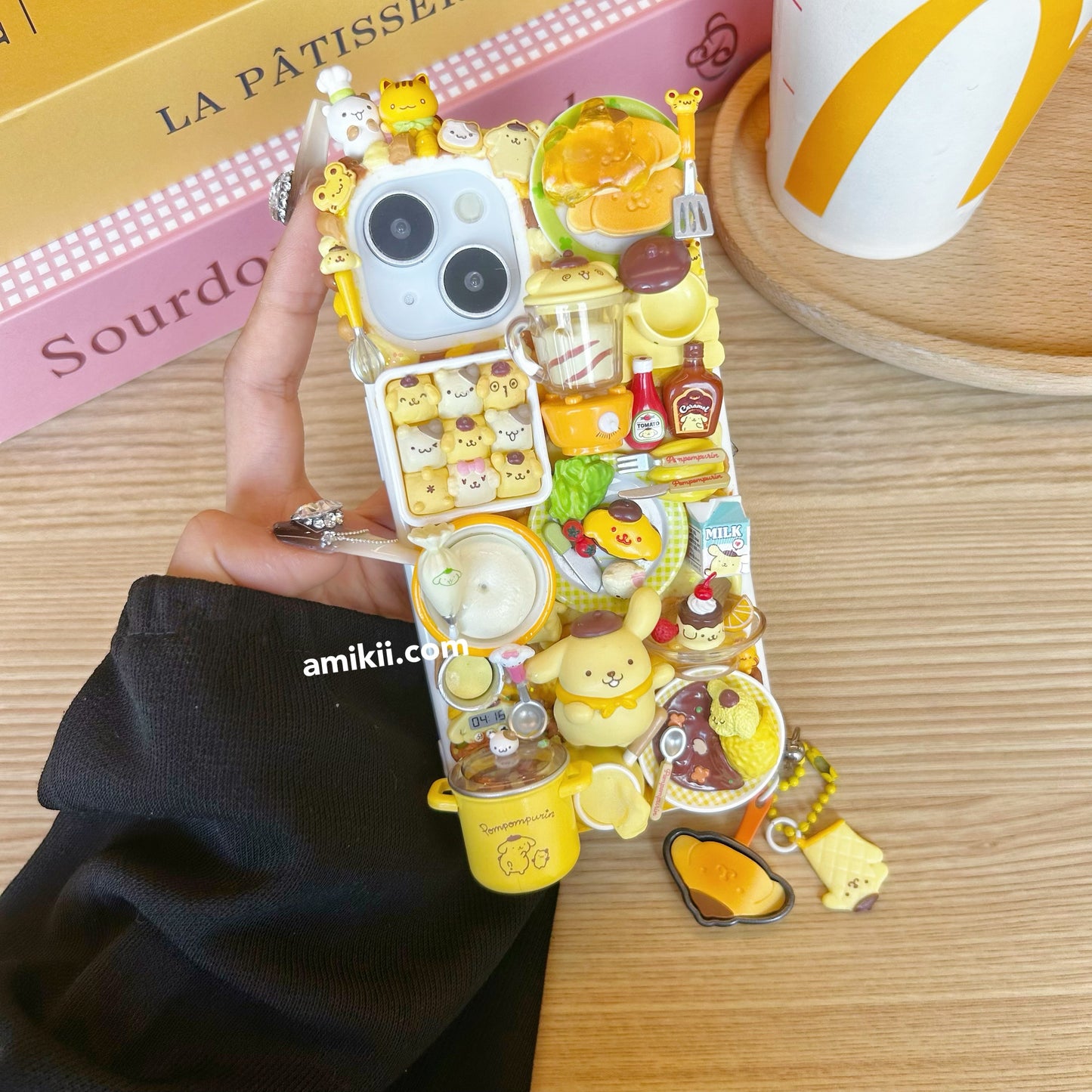 【Limited edition】Rement Pompom Purin Food Decoden Cream Phone Case iPhone Samsung Google Case