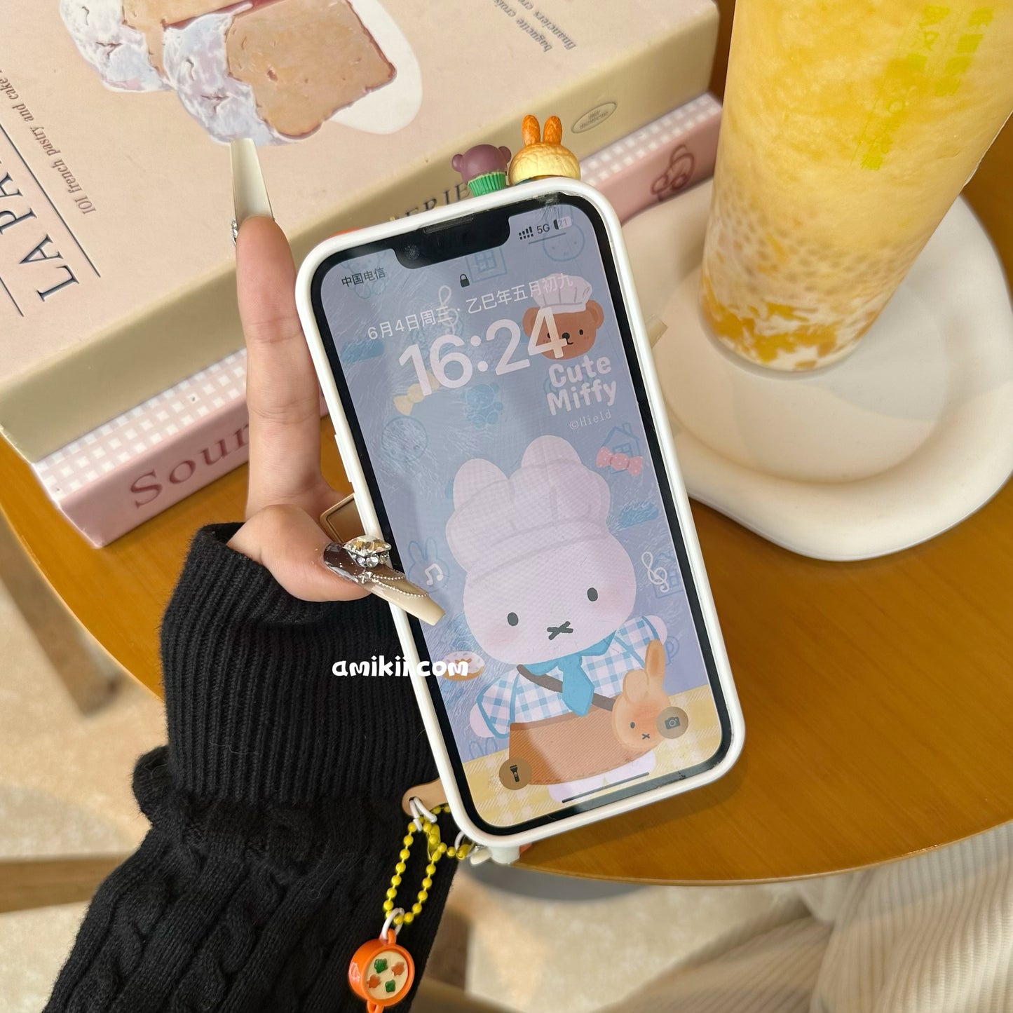 【Limited edition】Rement Miffy Food Decoden Cream Phone Case iPhone Samsung Google Case