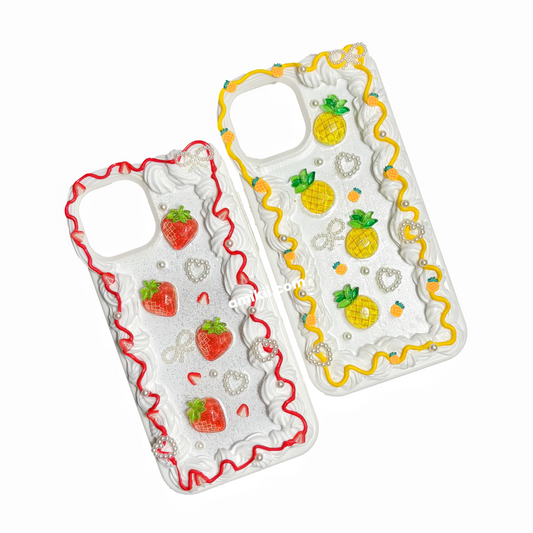 Fruit Cake Decoden Cream Phone Case iPhone Samsung Google Case