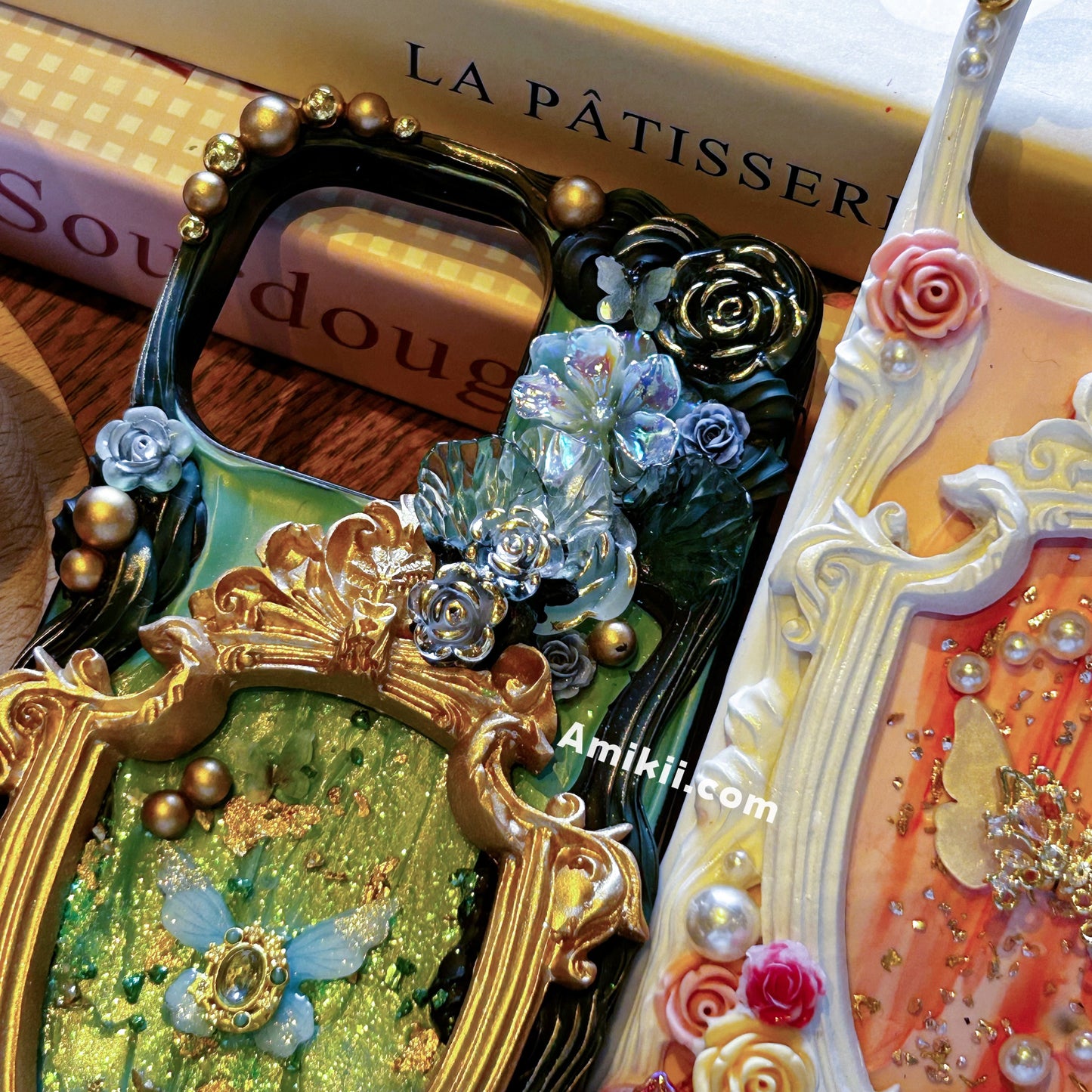 Butterfly Baroque Decoden Cream Phone Case iPhone Samsung Google Case