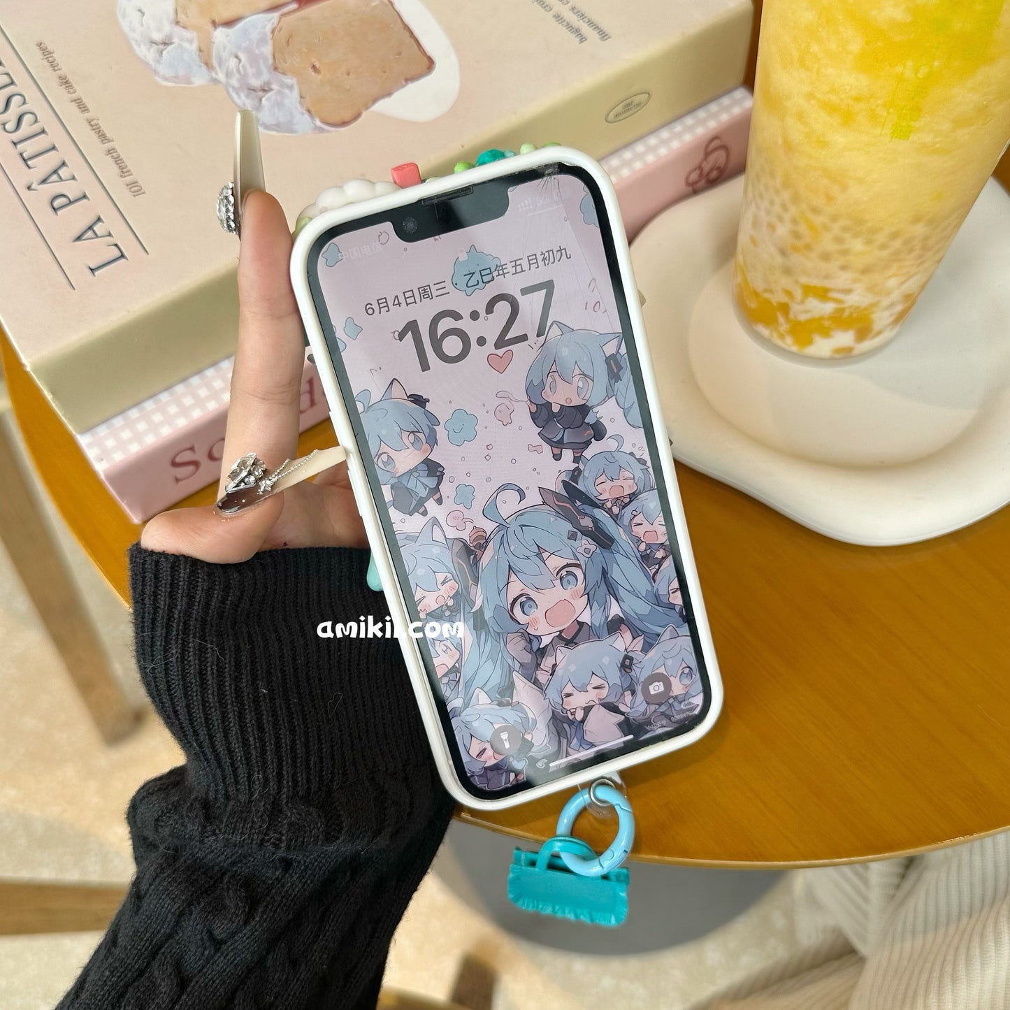 【Limited edition】Rement Miku Food Decoden Cream Phone Case iPhone Samsung Google Case