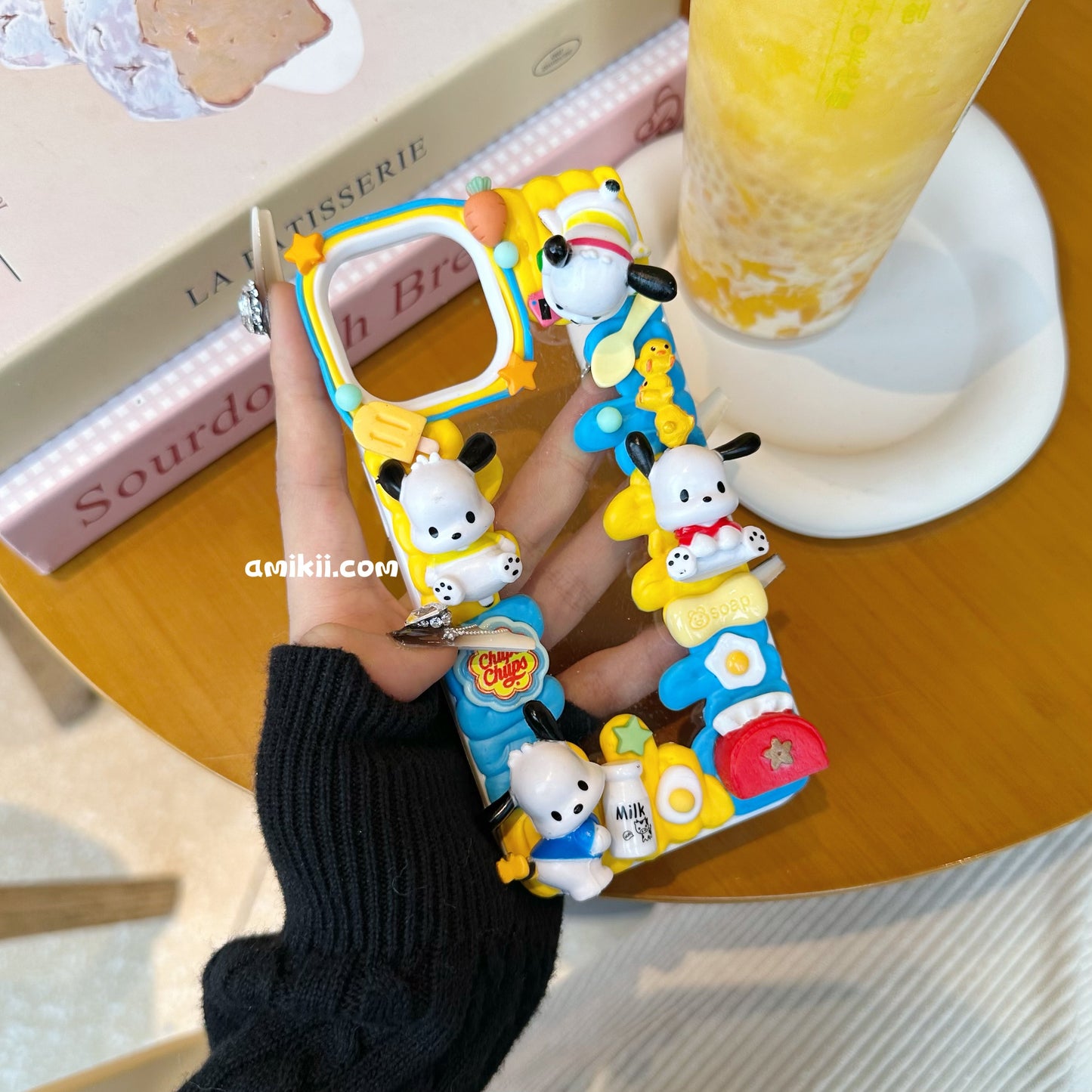 Gudetama / Pochacco Decoden Cream Phone Case iPhone Samsung Case