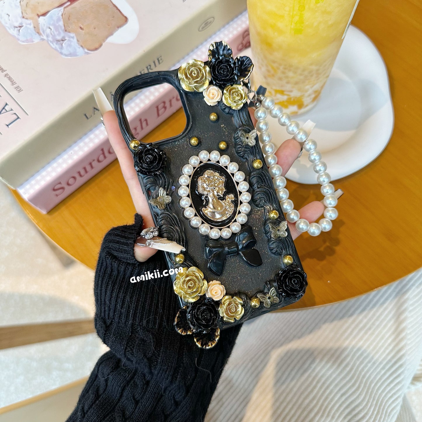 Baroque Decoden Cream Phone Case iPhone Samsung Google Case