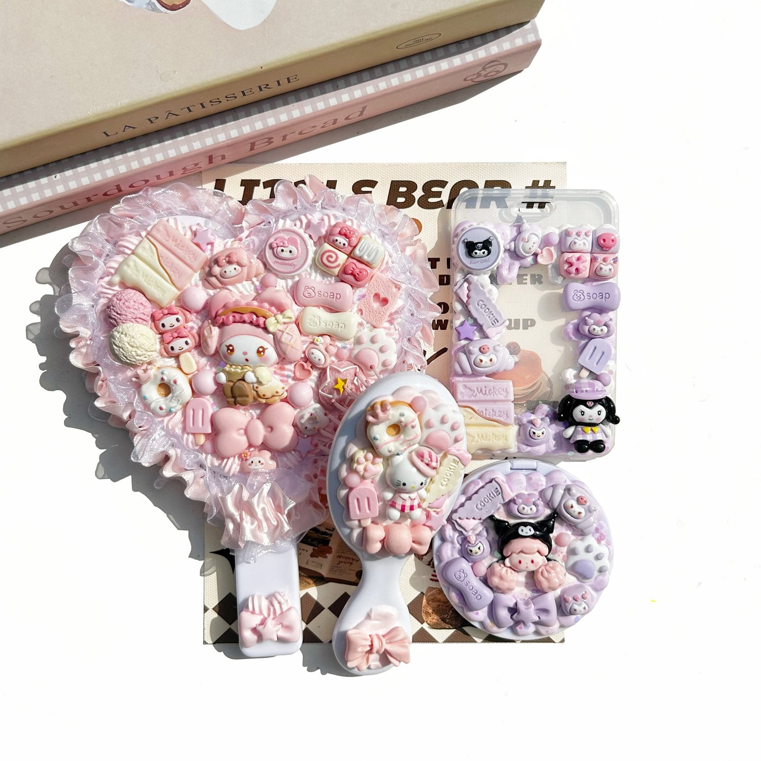 Mirror.Comb.Card sleeve