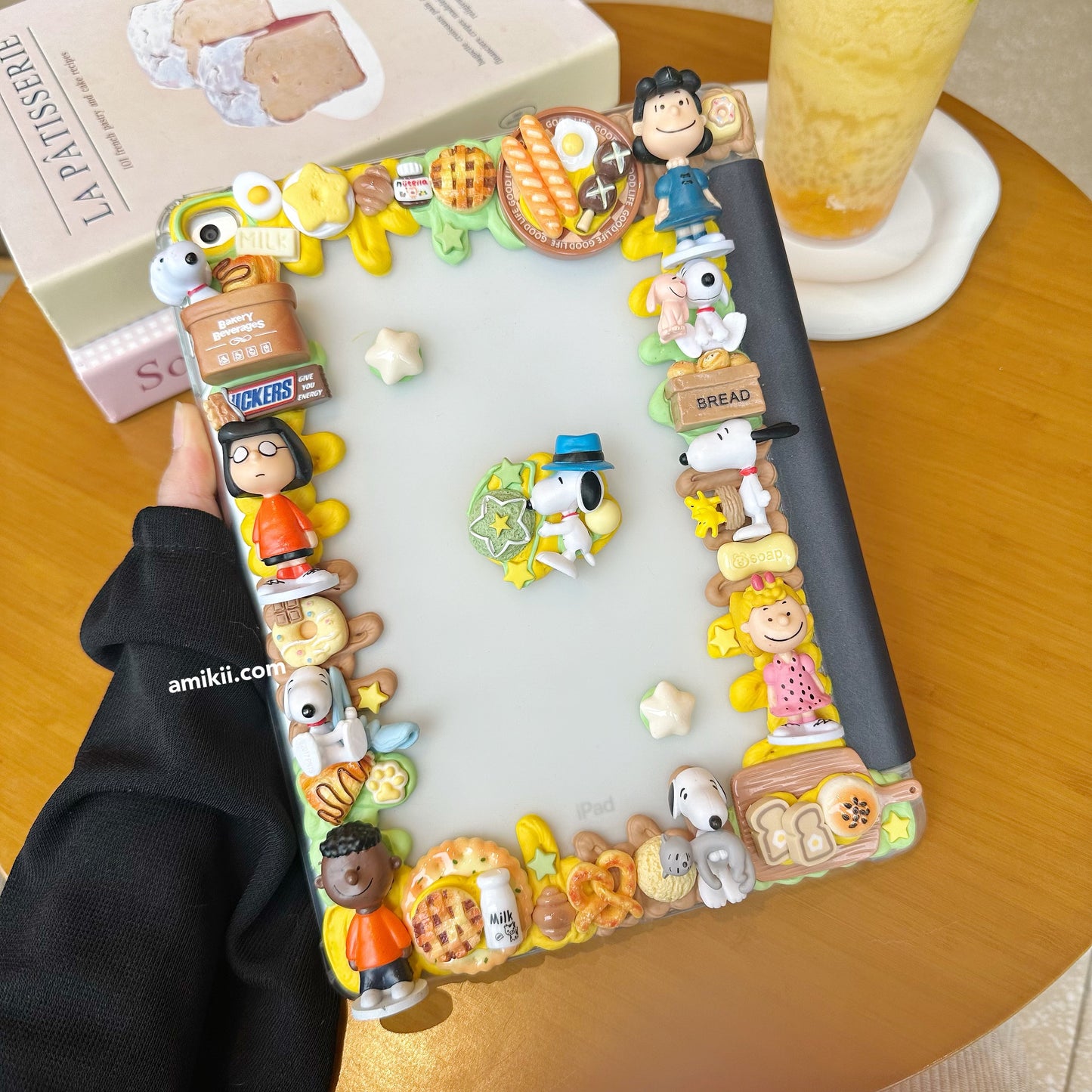 Snoopy Decoden Table Case iPad Samsung