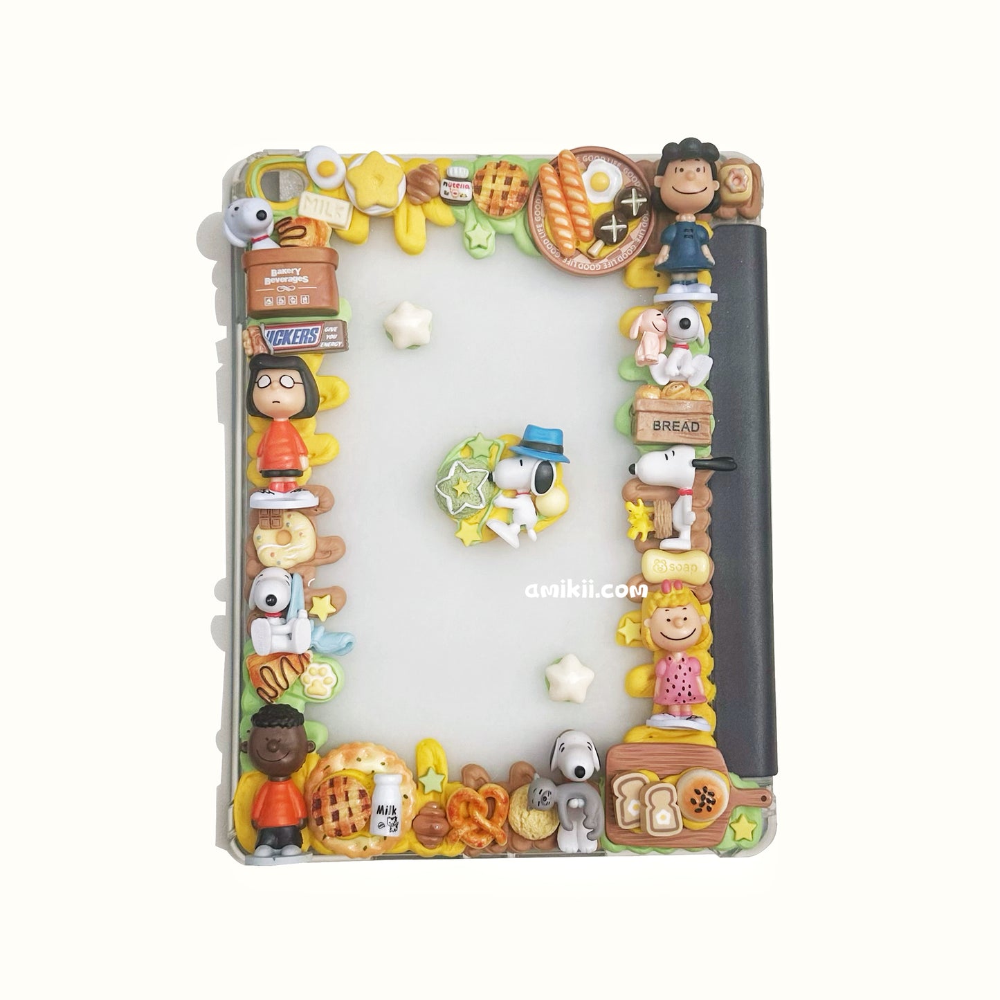 Snoopy Decoden Table Case iPad Samsung