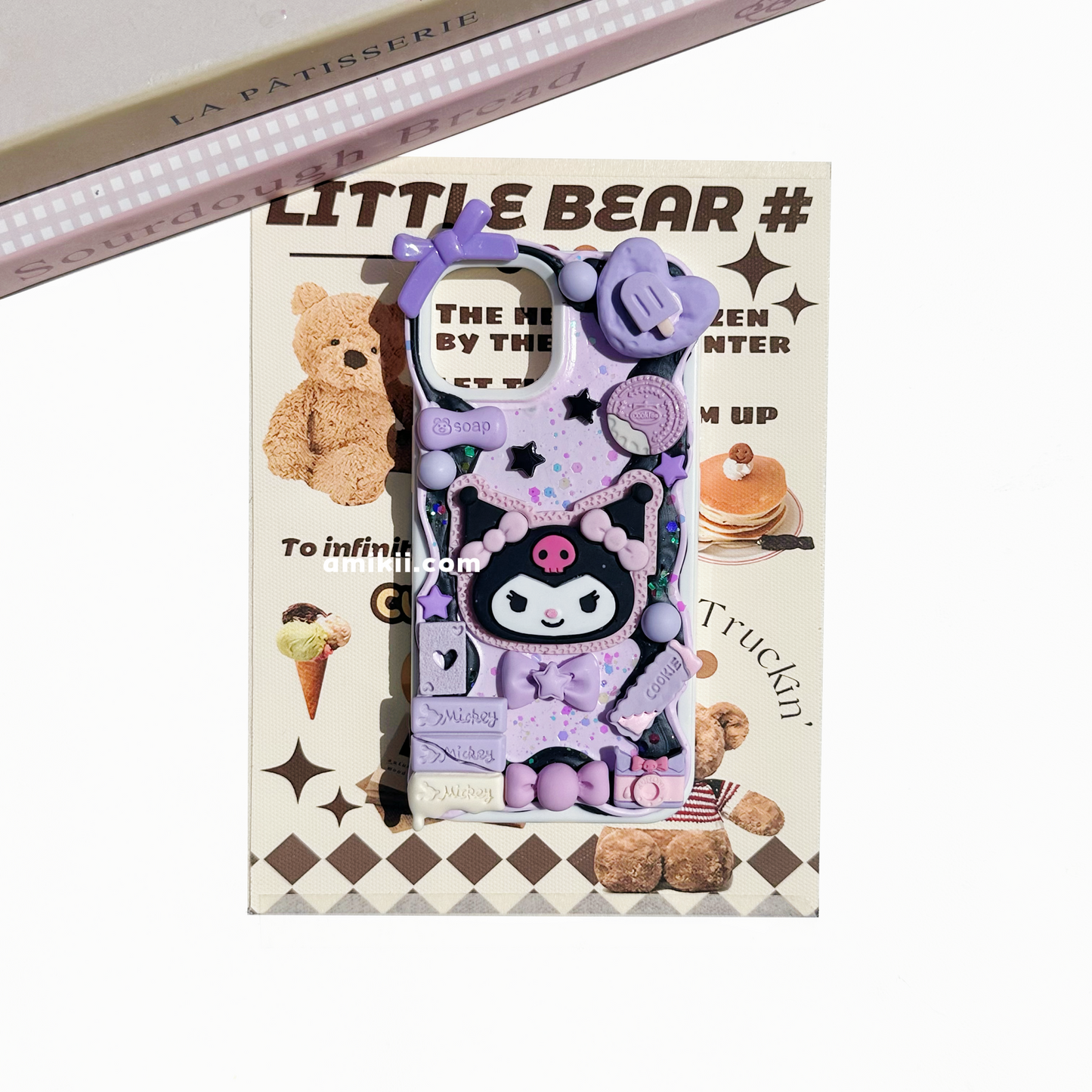 Sanrio Cookies Decoden Cream Phone Case iPhone Samsung Google Case