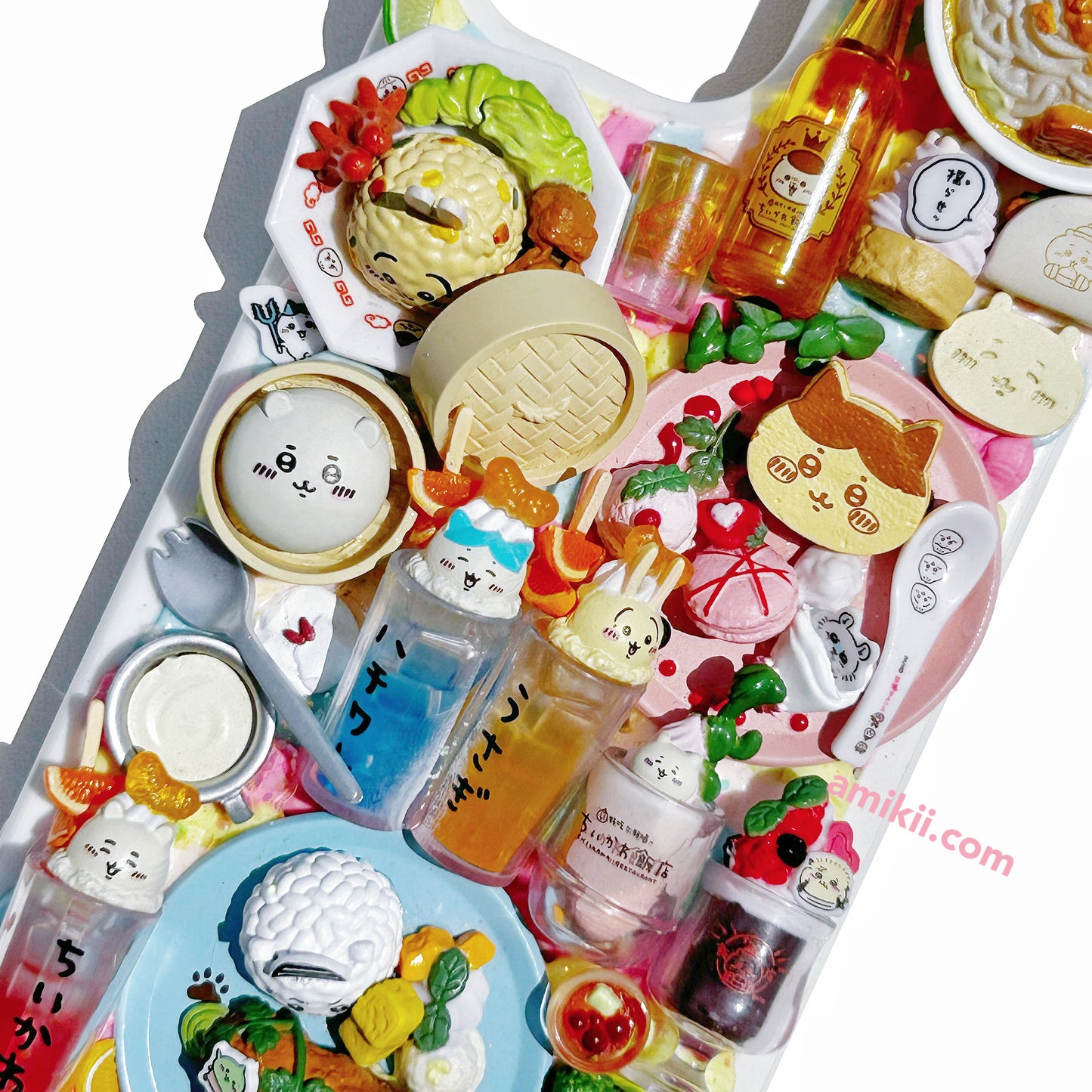 【Limited edition】Rement Chiikawa Decoden Cream Phone Case iPhone Samsung Google Case