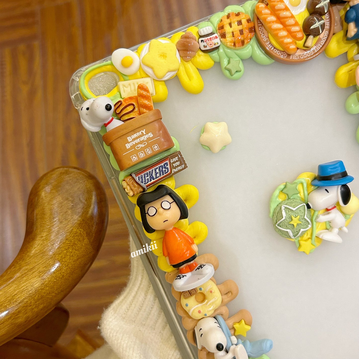 Snoopy Decoden Table Case iPad Samsung