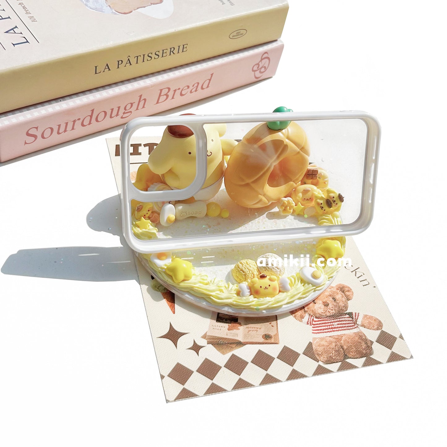 Sanrio Pompom Purin and Melody phone stand / iPad stand