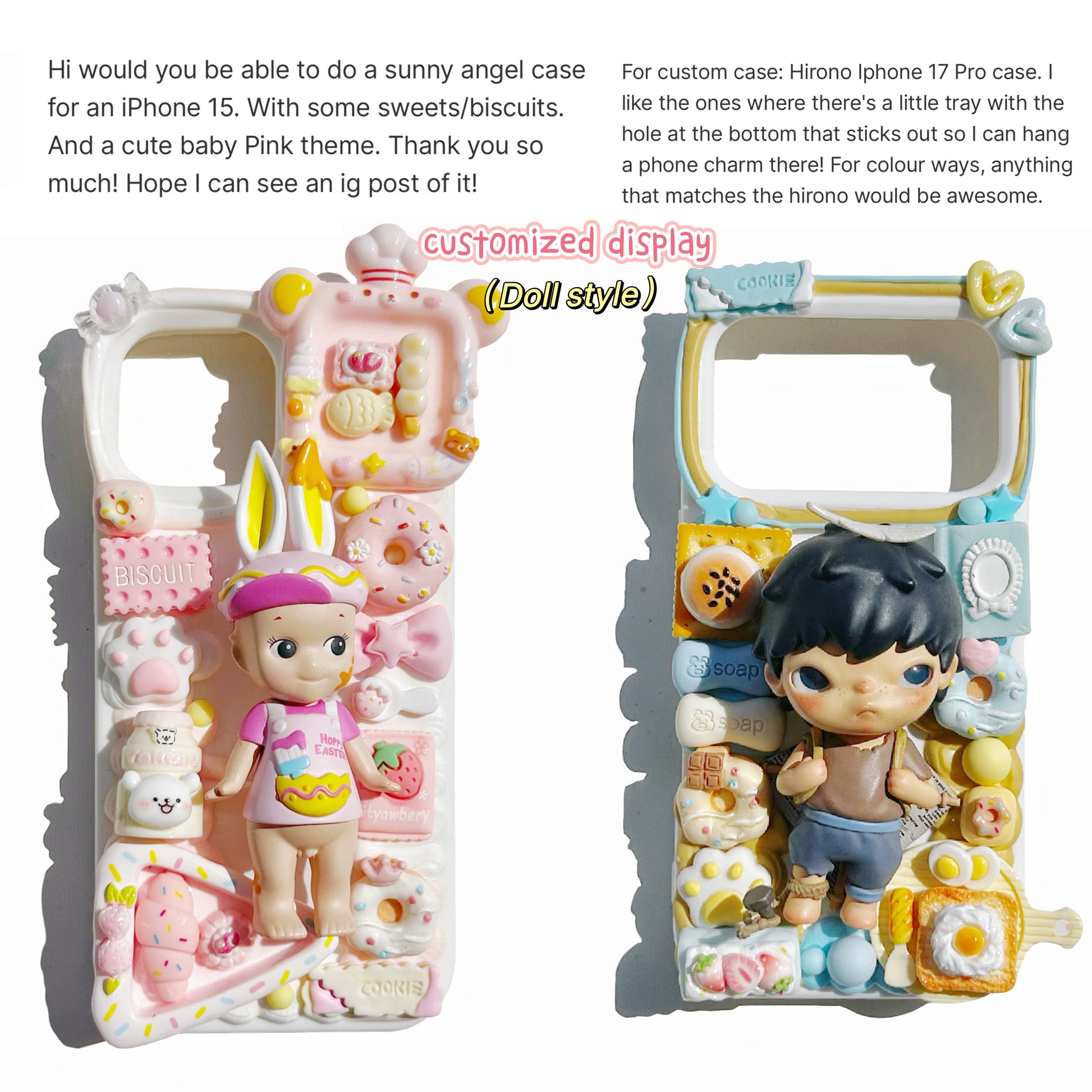 Customized Decoden Phone Case (can be made any phone style and model ) – Amikii Customized Decoden Phone Case (can be made any phone style and model ) – Amikii
