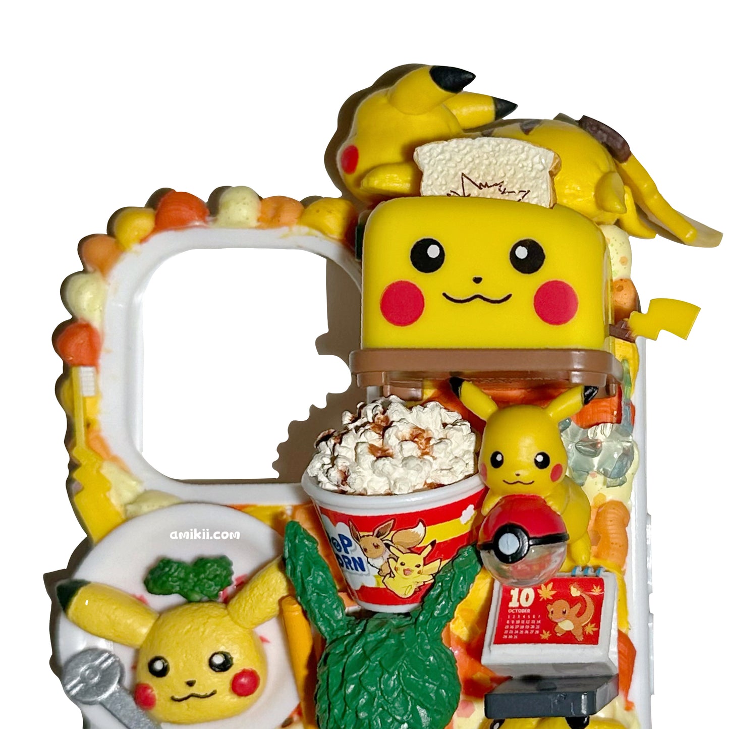 【Limited edition】Rement Pokemon Food Decoden Cream Phone Case iPhone Samsung Google Case