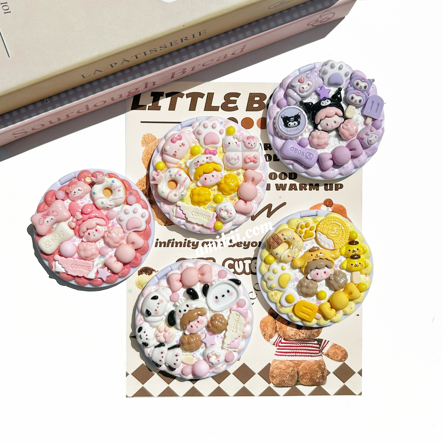 Sanrio girls portable mirror