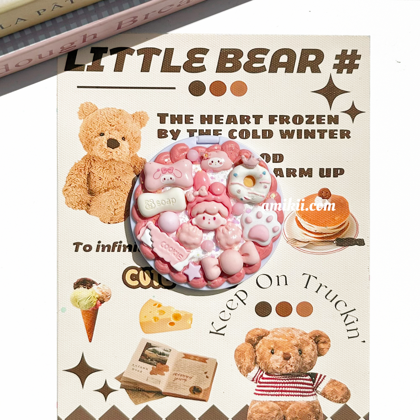 Sanrio girls portable mirror