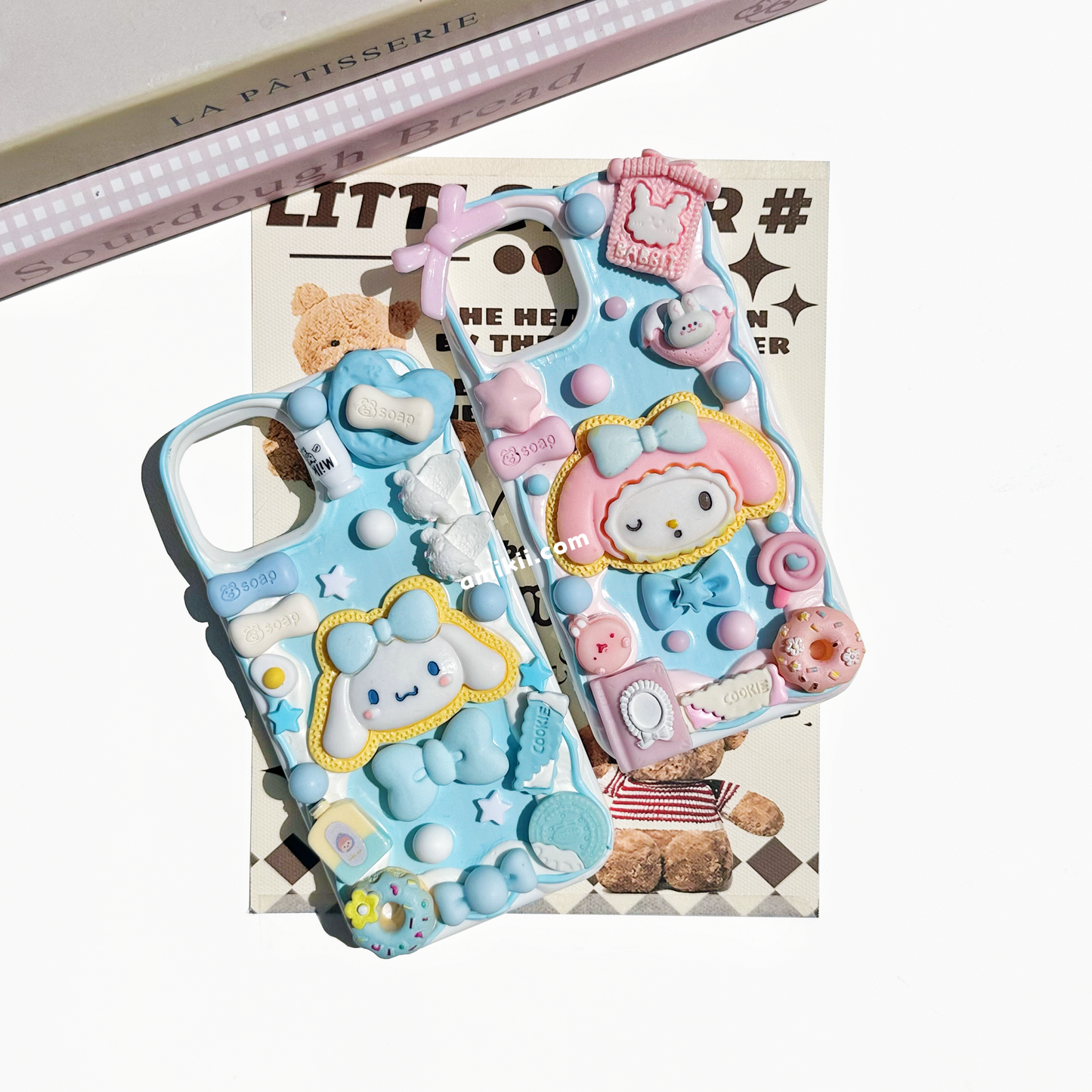 Sanrio Cookies Decoden Cream Phone Case iPhone Samsung Google Case
