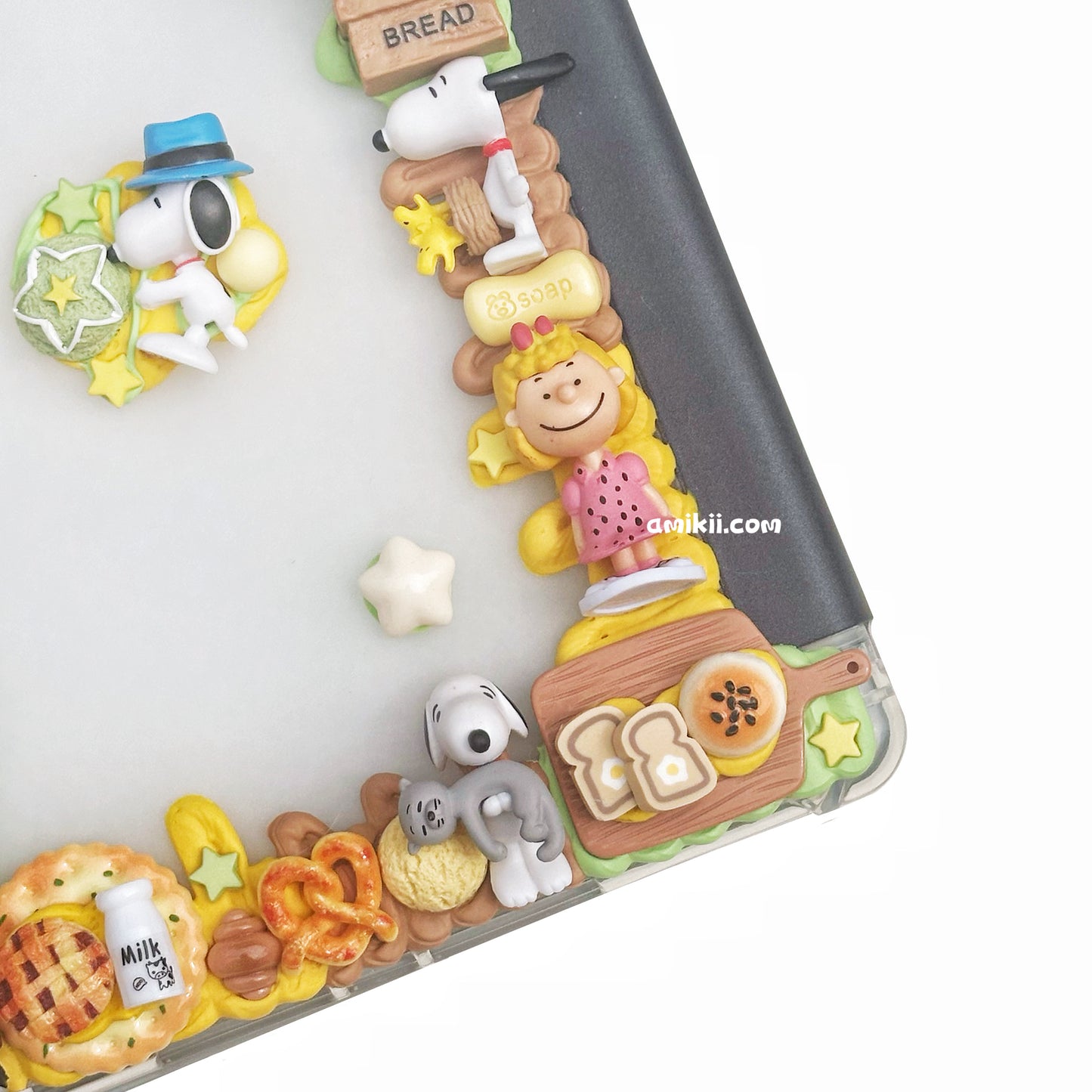 Snoopy Decoden Table Case iPad Samsung