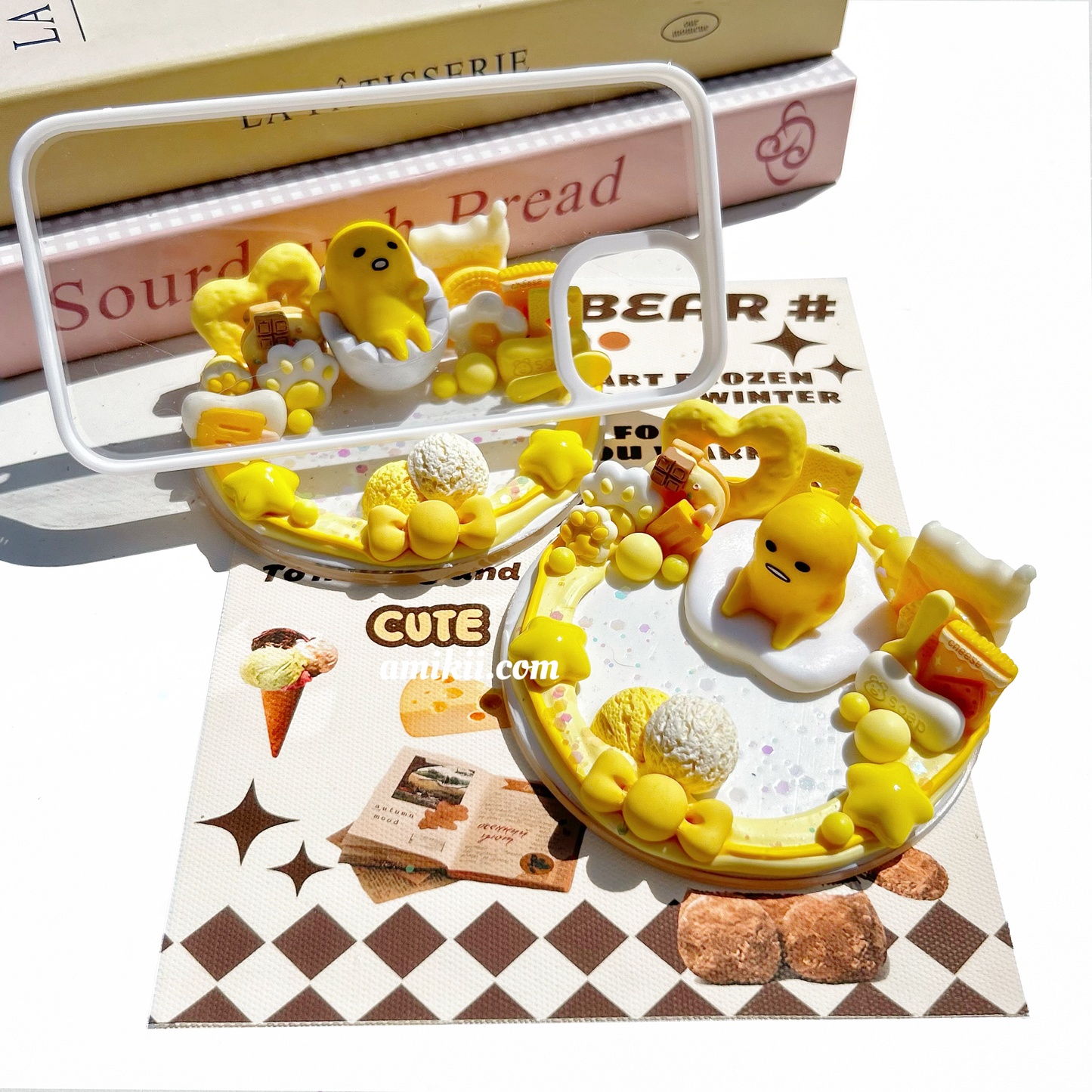 Gudetama phone stand