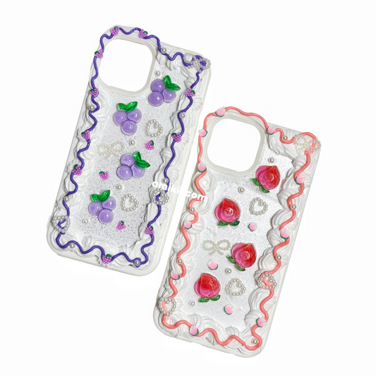 Fruit Cake Decoden Cream Phone Case iPhone Samsung Google Case