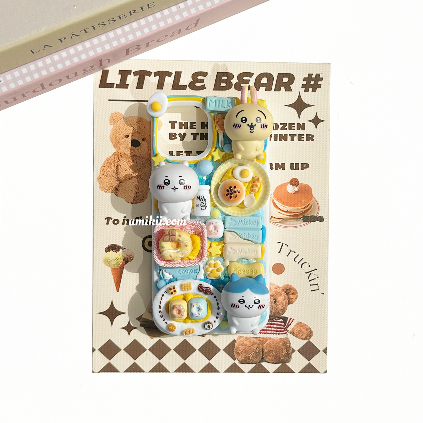 Care Bear / Chiikawa Decoden Cream Phone Case iPhone Samsung Case