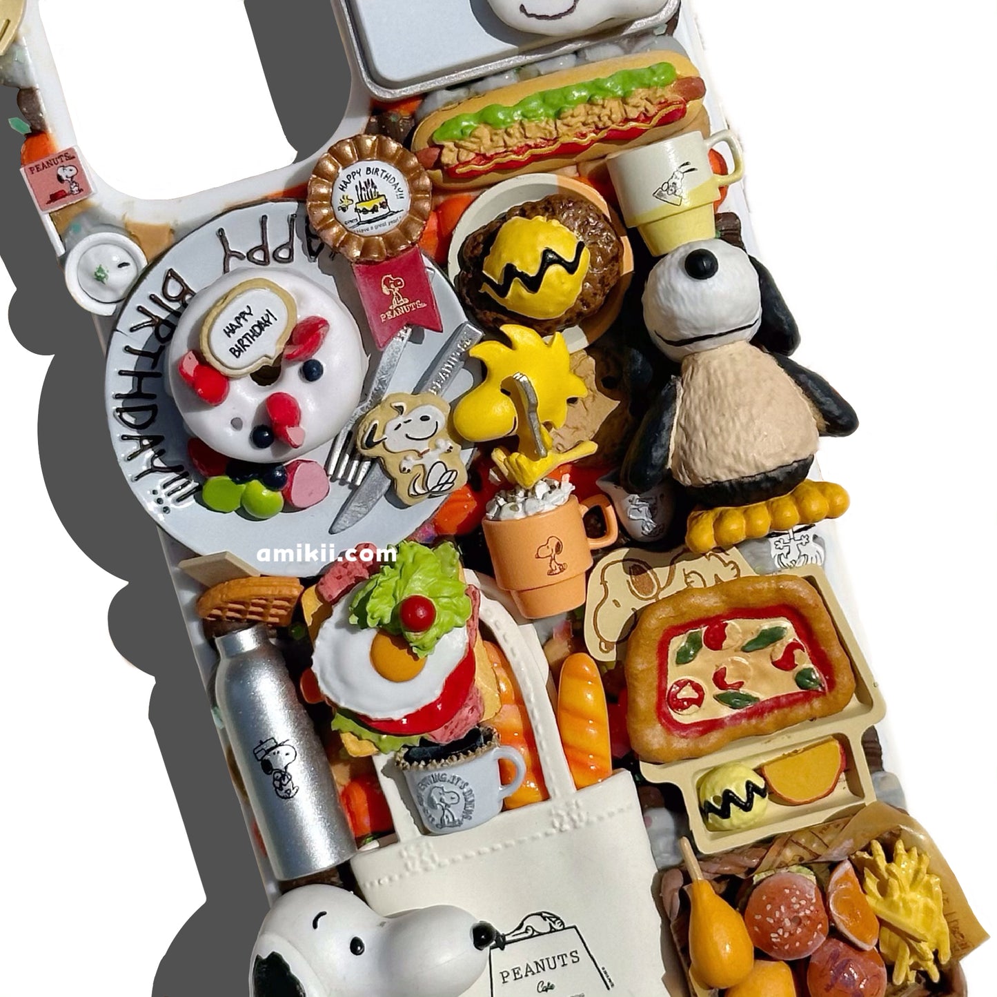 【Limited edition】Rement Snoopy Decoden Cream Phone Case iPhone Samsung Google Case