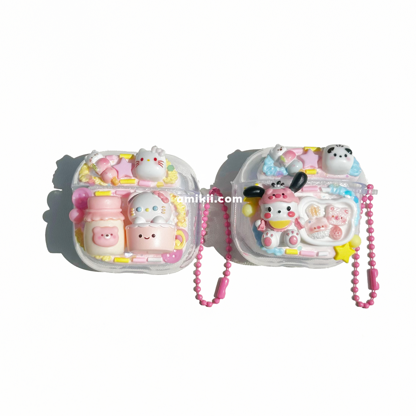 Pochacco food and Hello Kitty Airpod case