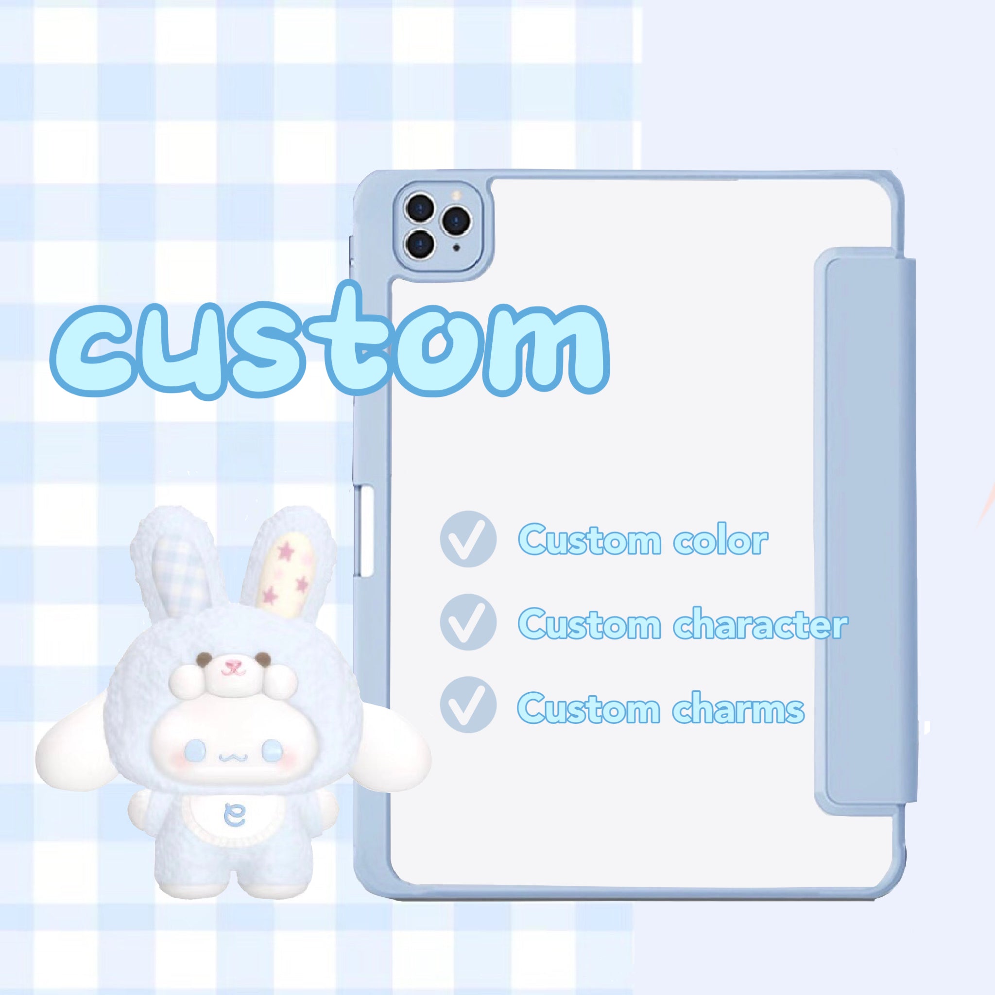 Custom Tablet / Kindle Case (can be make any style and model ) – Amikii