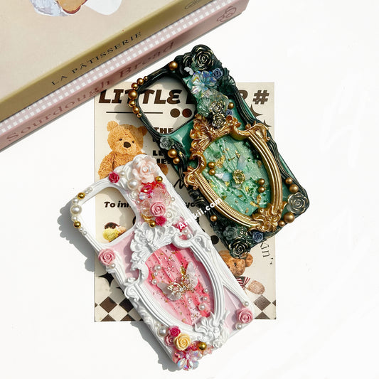Butterfly Baroque Decoden Cream Phone Case iPhone Samsung Google Case