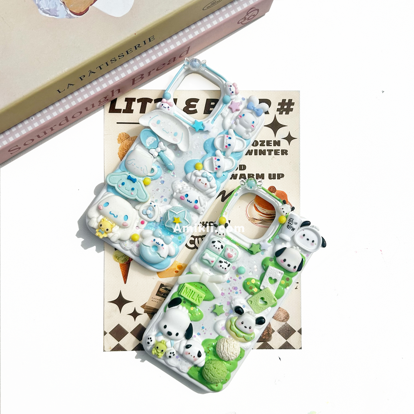 Sanrio Chubby Decoden Cream Phone Case iPhone Samsung Google Case