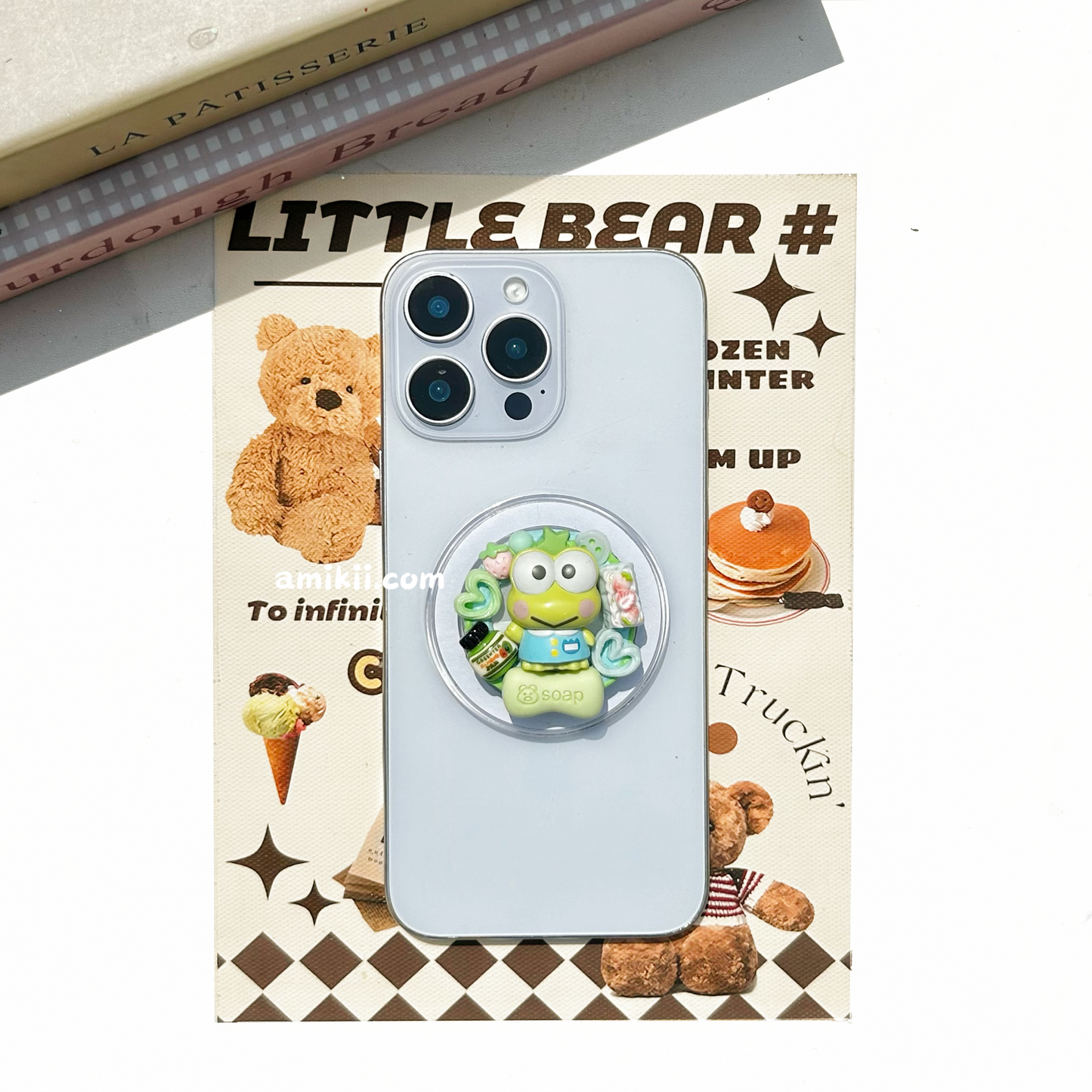 Cinnamoroll / Keroppi pop socket