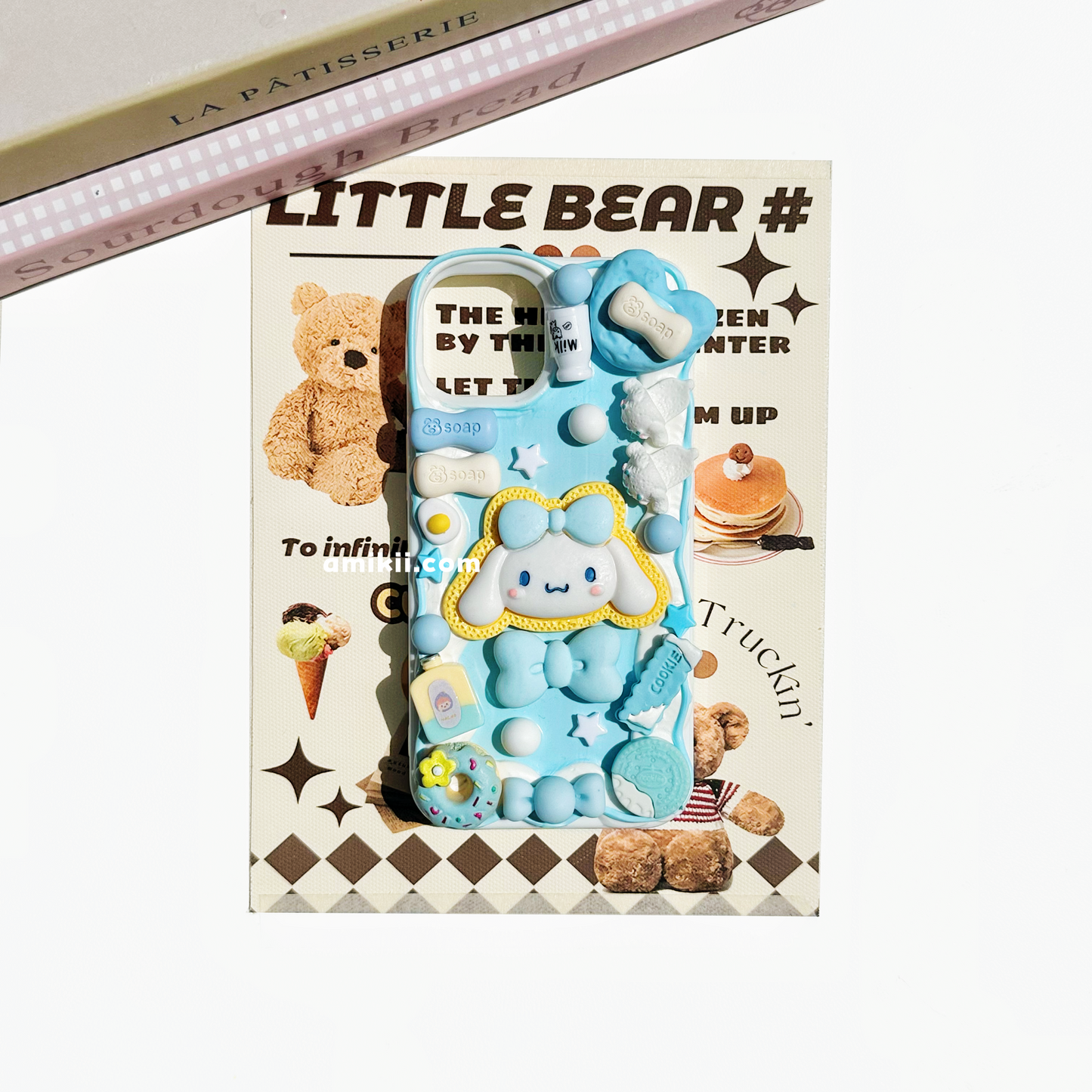 Sanrio Cookies Decoden Cream Phone Case iPhone Samsung Google Case