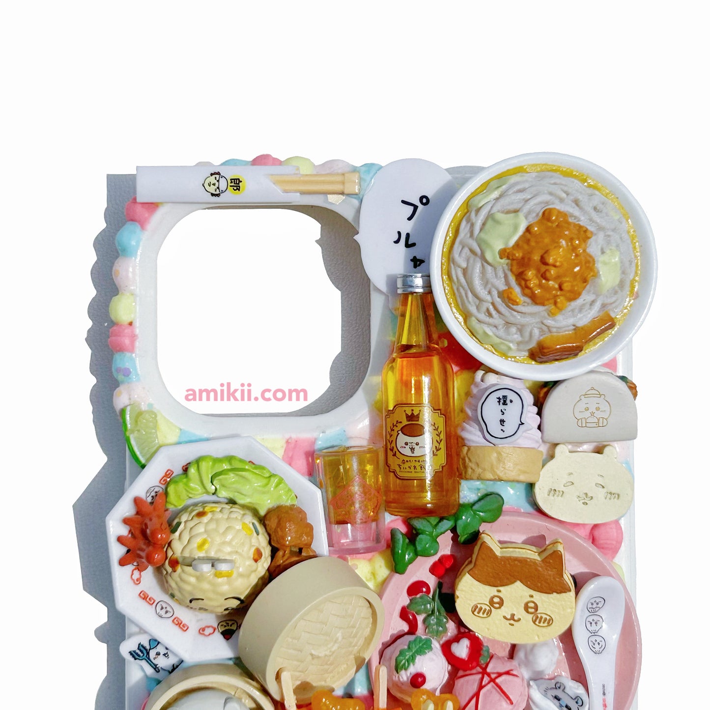 【Limited edition】Rement Chiikawa Decoden Cream Phone Case iPhone Samsung Google Case