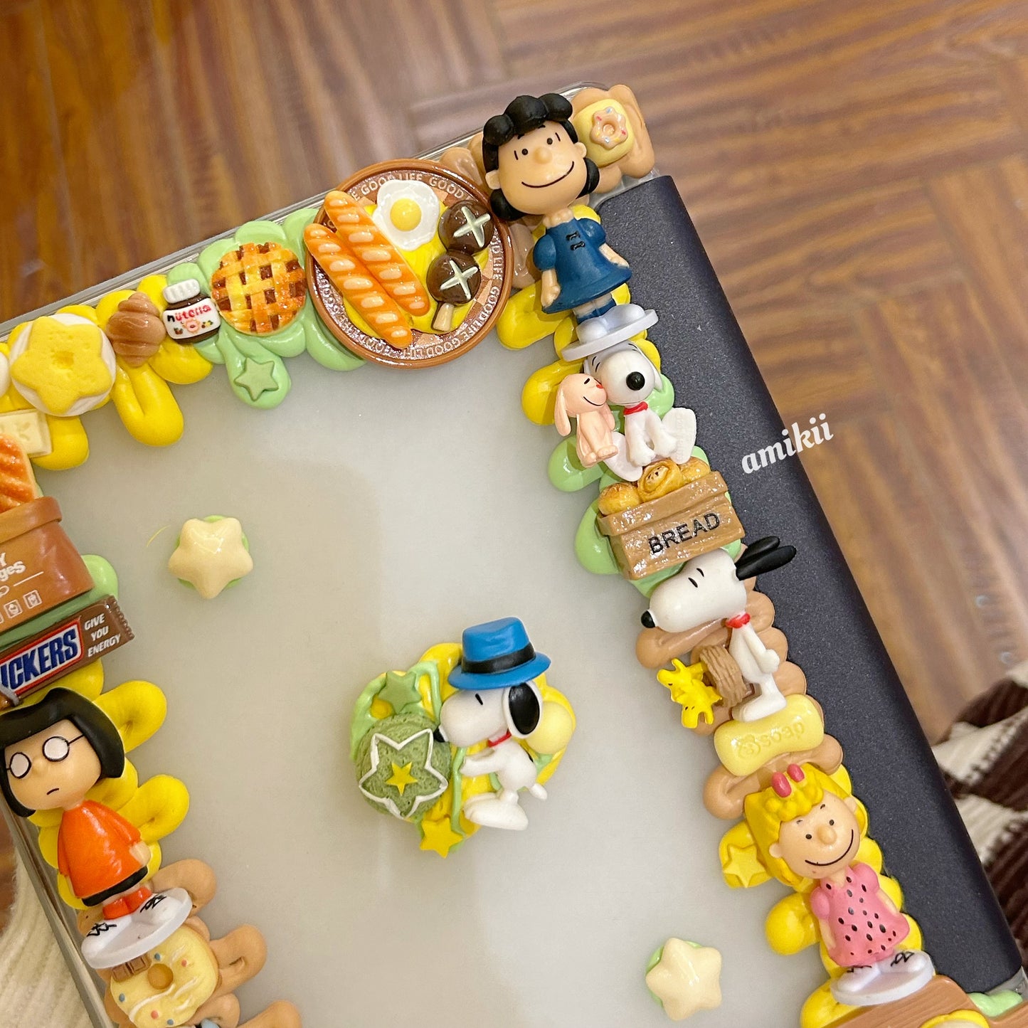 Snoopy Decoden Table Case iPad Samsung