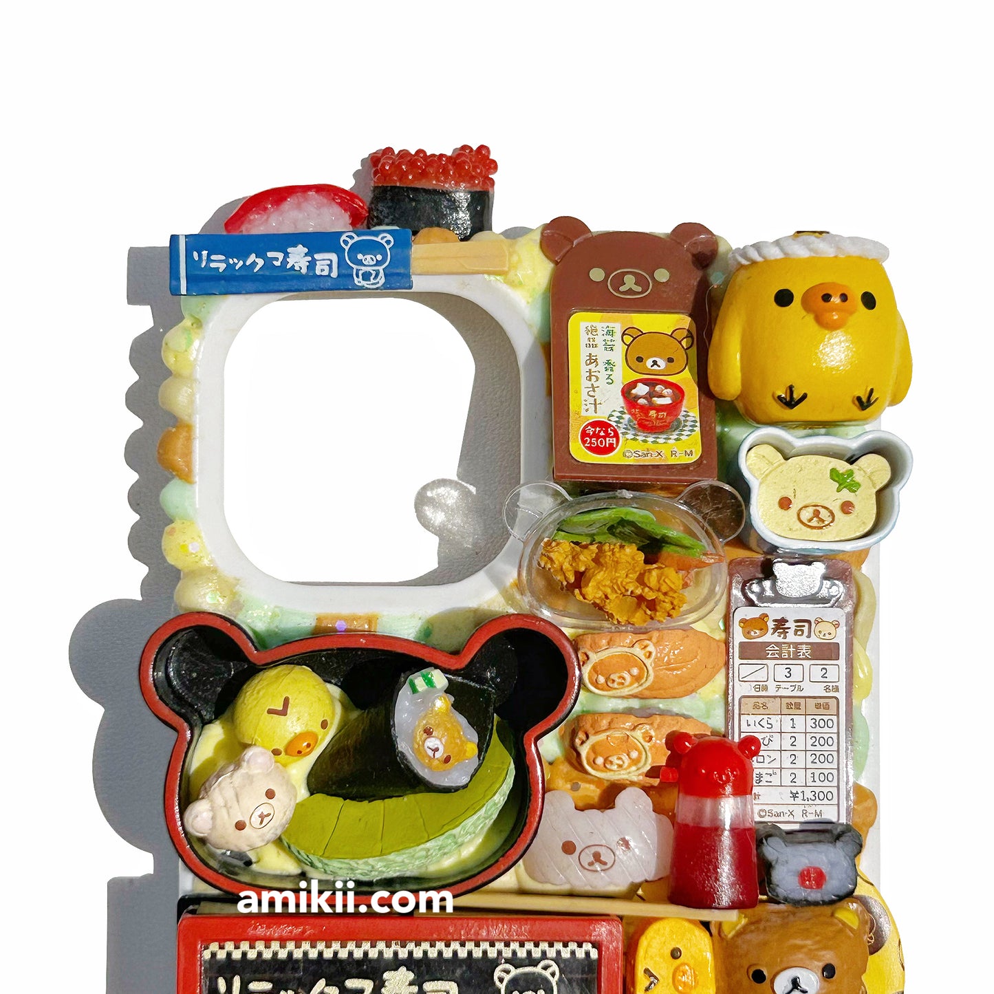 【Limited edition】Rement Rilakkuma Decoden Cream Phone Case iPhone Samsung Google Case