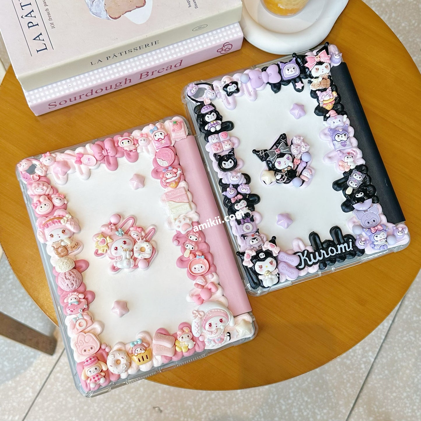 ピンクのiPadケース