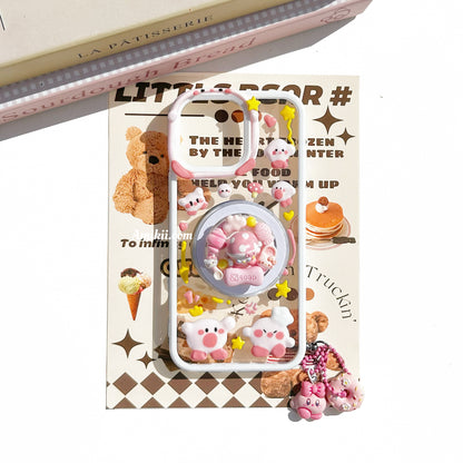 Kirby Popsocket Decoden Cream Phone Case iPhone Samsung Google Case