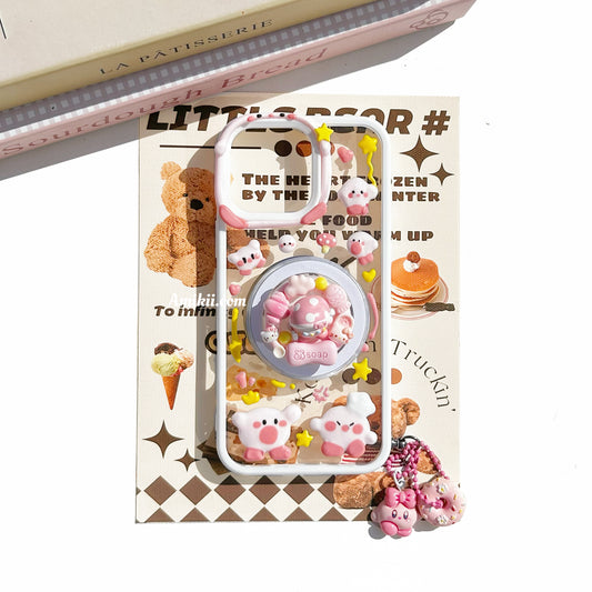 Kirby Popsocket Decoden Cream Phone Case iPhone Samsung Google Case