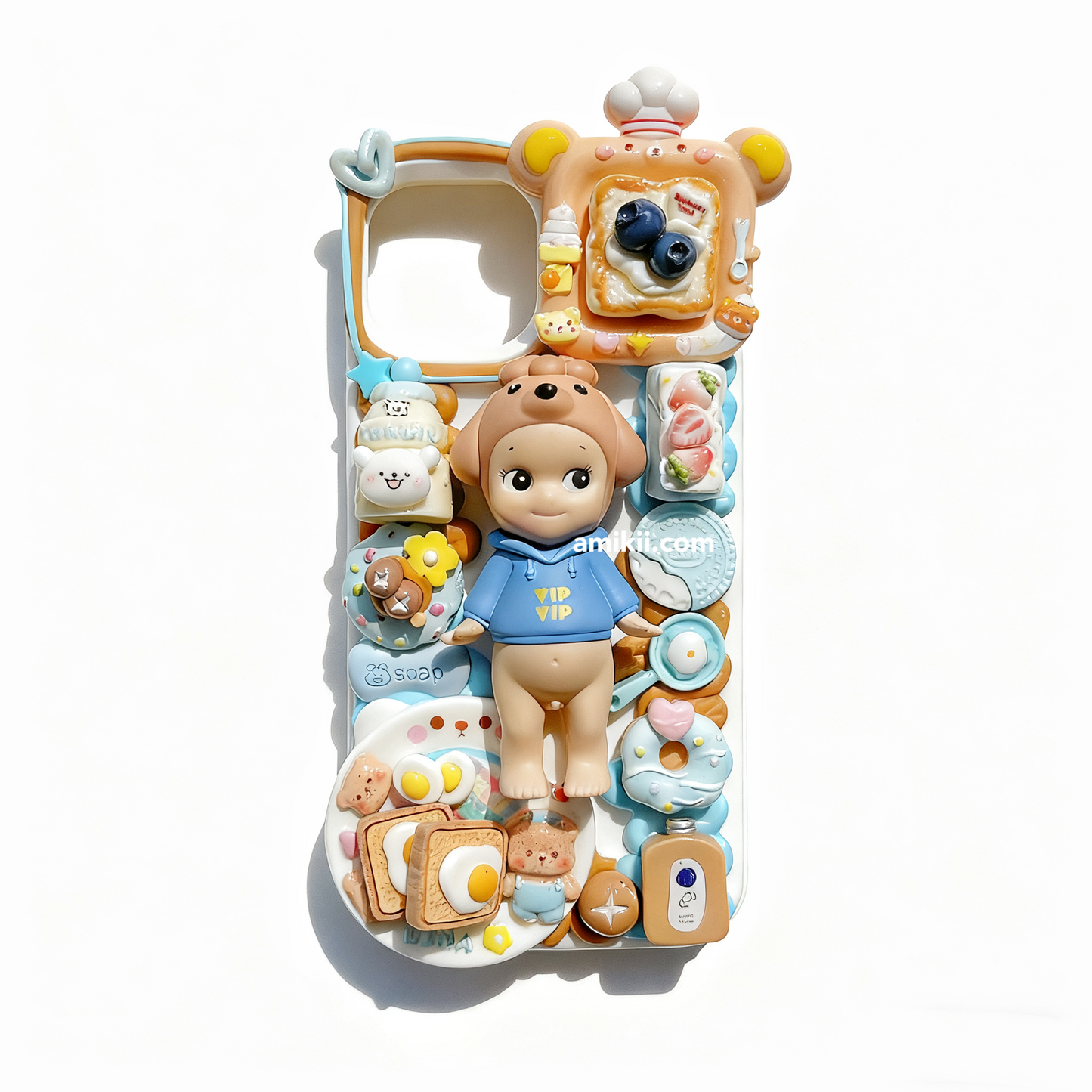 Sonny Angle Puppy Decoden Cream Phone Case iPhone Samsung Google Case