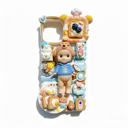 Sonny Angle Puppy Decoden Cream Phone Case iPhone Samsung Google Case