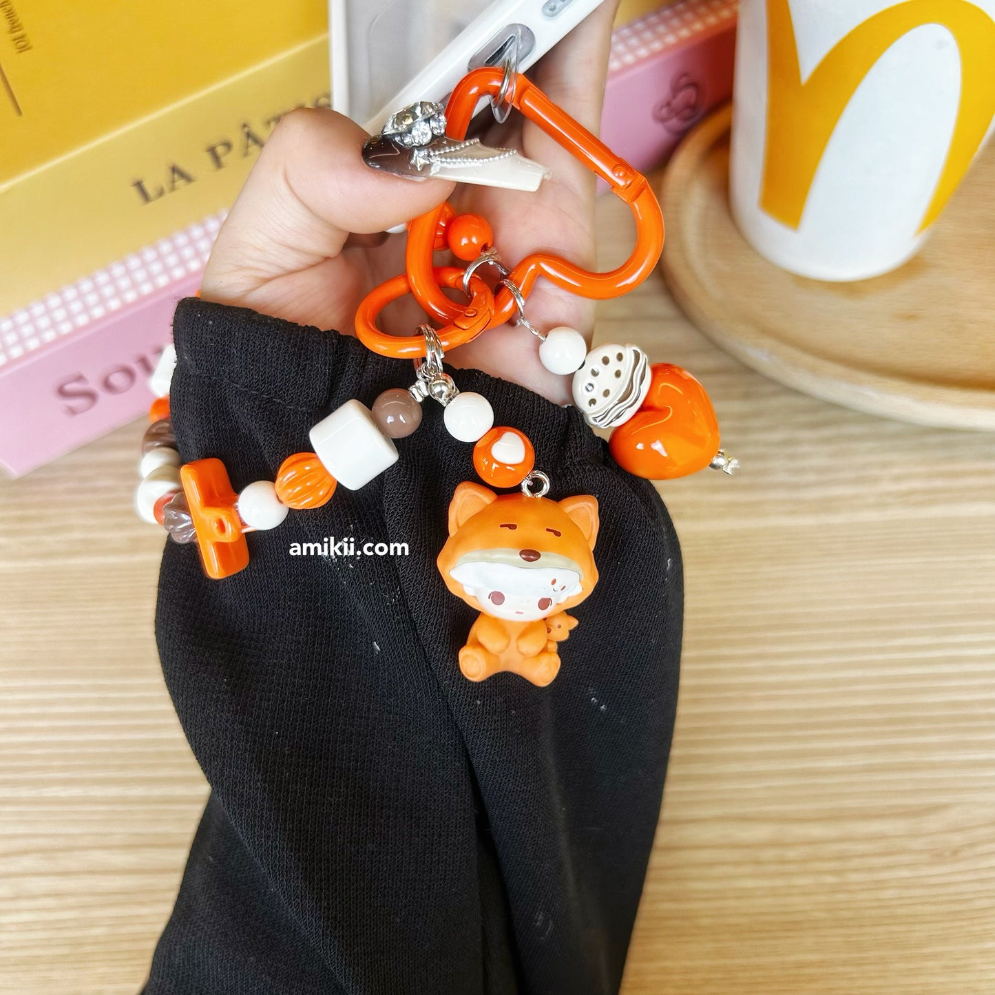 Pop mart Dimoo Sukllpanda Molly handcraft chain