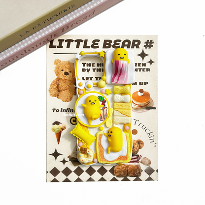 Coque de téléphone Gudetama et Pochacco