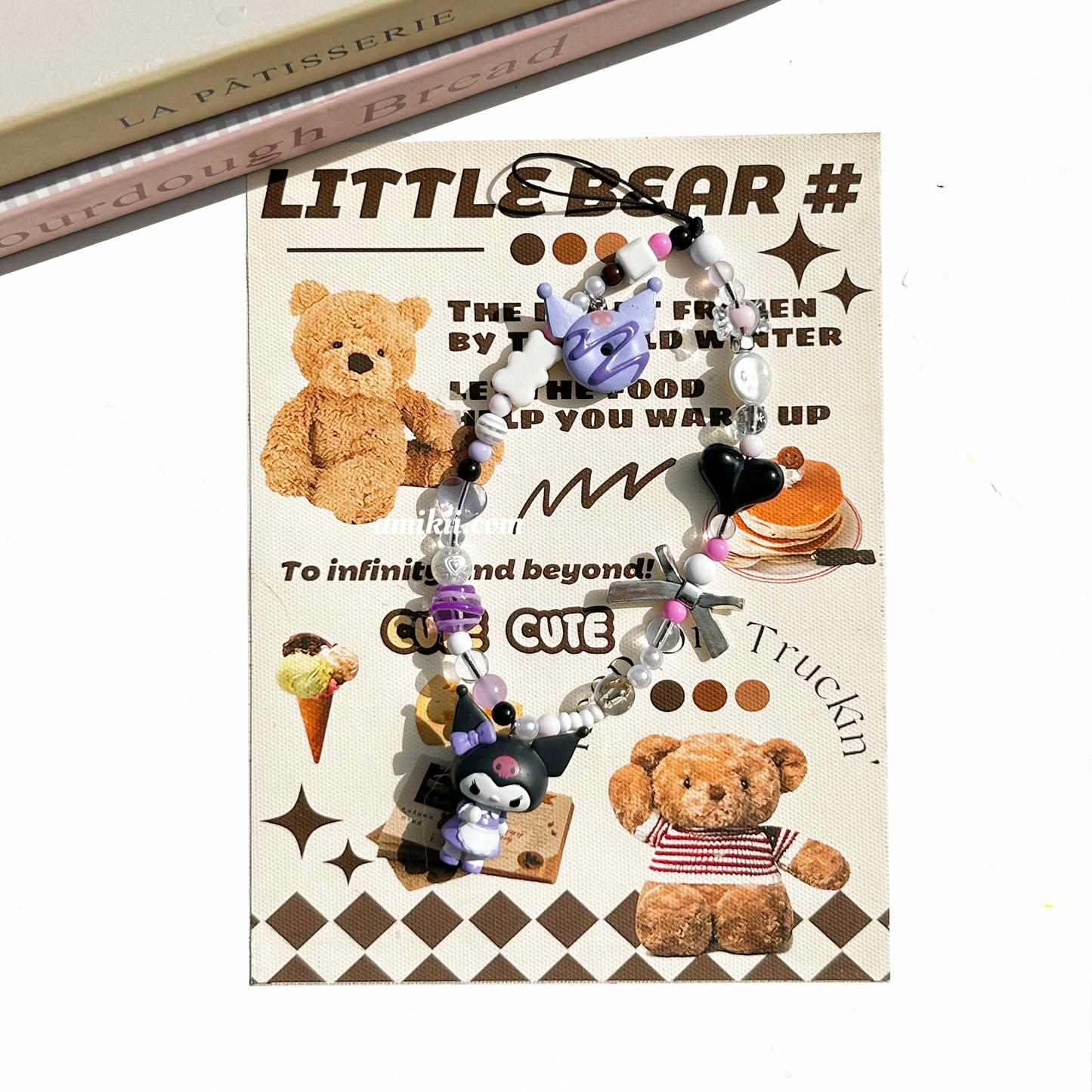 Sanrio handcraft phone chain