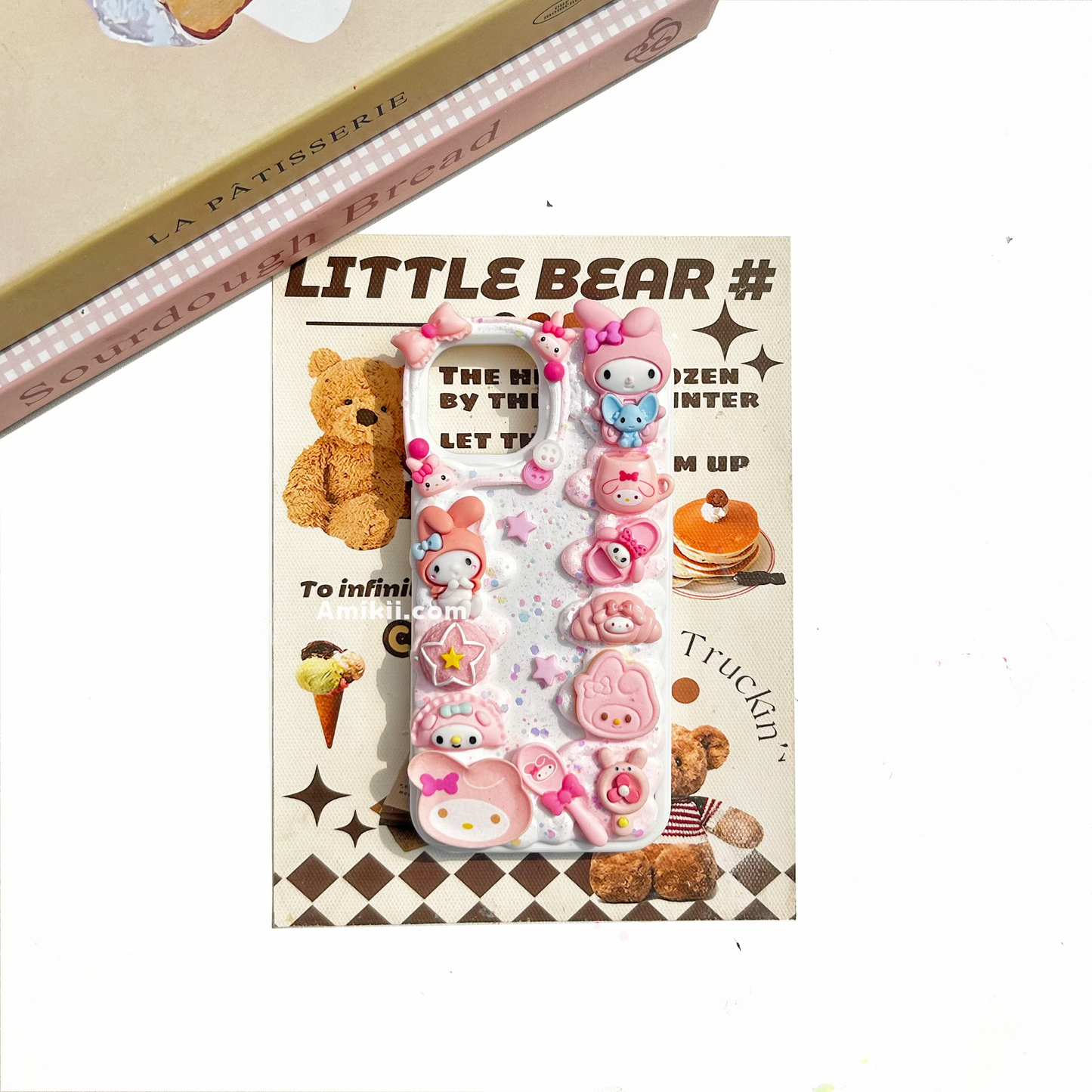 Sanrio Chubby Decoden Cream Phone Case iPhone Samsung Google Case