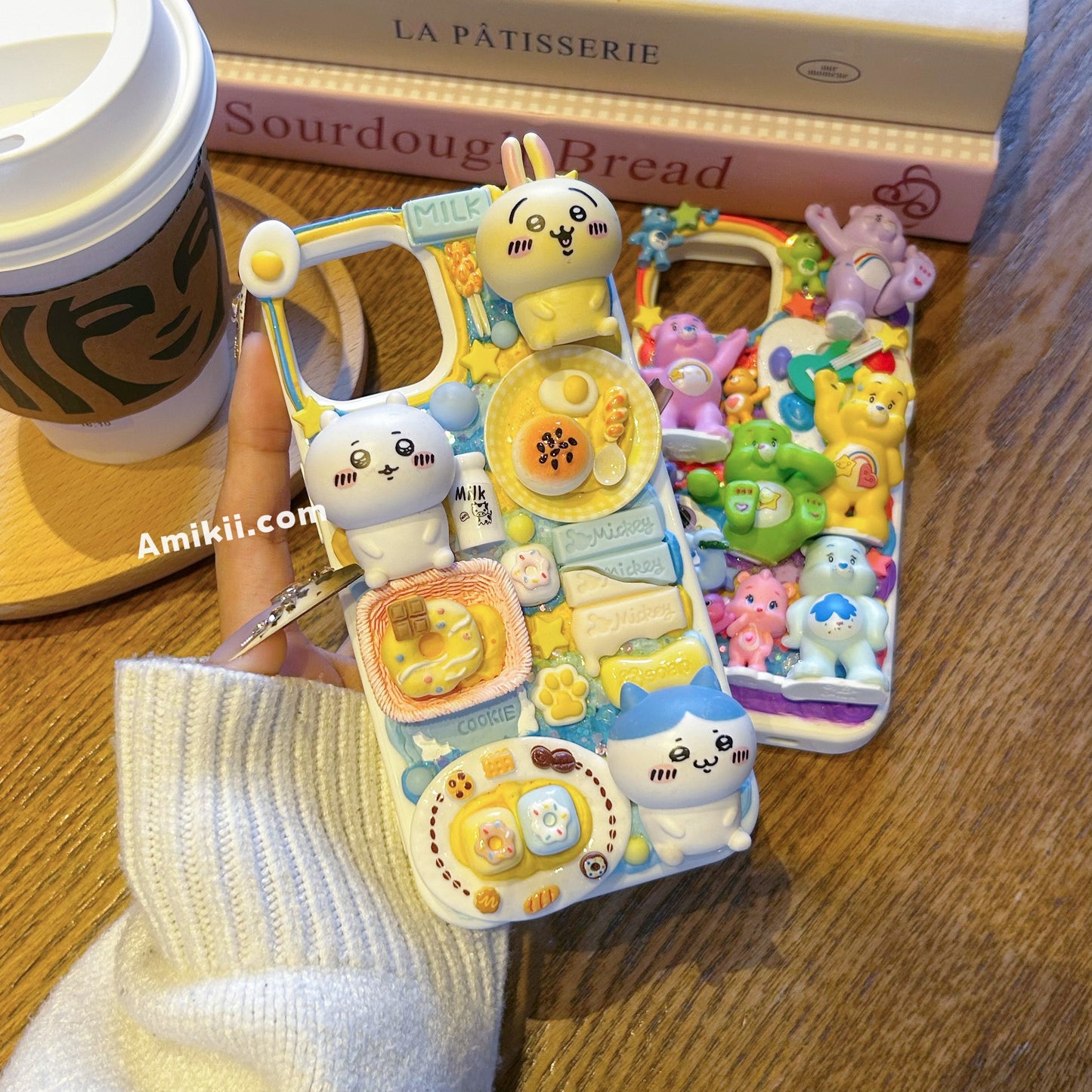 Care Bear / Chiikawa Decoden Cream Phone Case iPhone Samsung Case