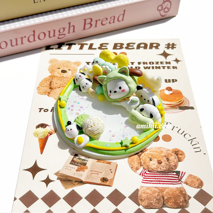 Sanrio Pochacco and Pompom Purin phone stand