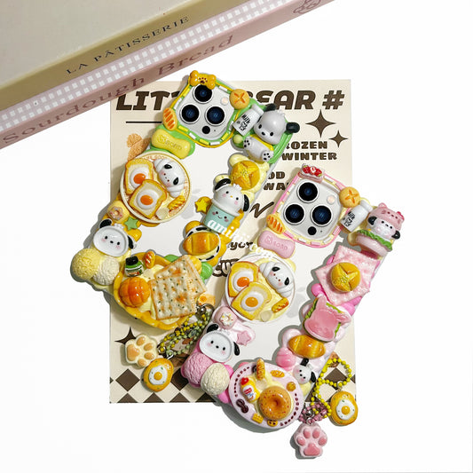 Pochacco Food Decoden Cream Phone Case iPhone Samsung Google Case