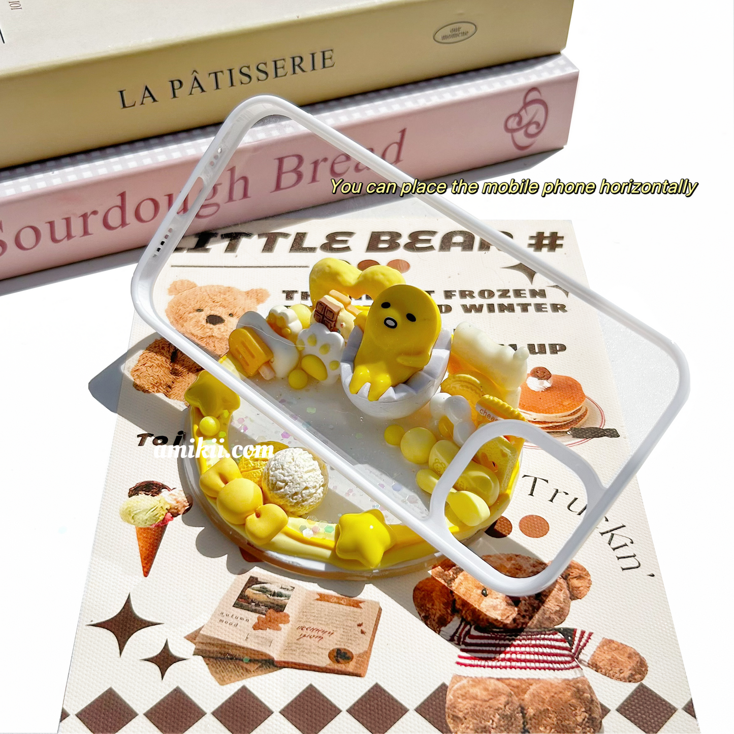 Gudetama phone stand